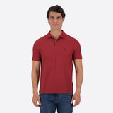 Poloshirt Nautica Mangas Cortas Liso Biking Red para Caballeros