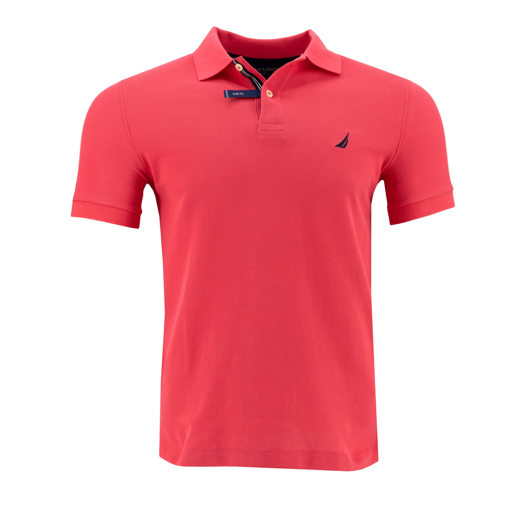 Poloshirt Nautica Mangas Cortas Liso P/ Caballeros K17001