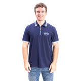 Poloshirt Nautica Mangas Cortas Estampado Azul Marino para Caballeros K37905