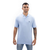 Poloshirt Nautica Mangas Cortas Liso Azul para Caballeros K37923-4NN