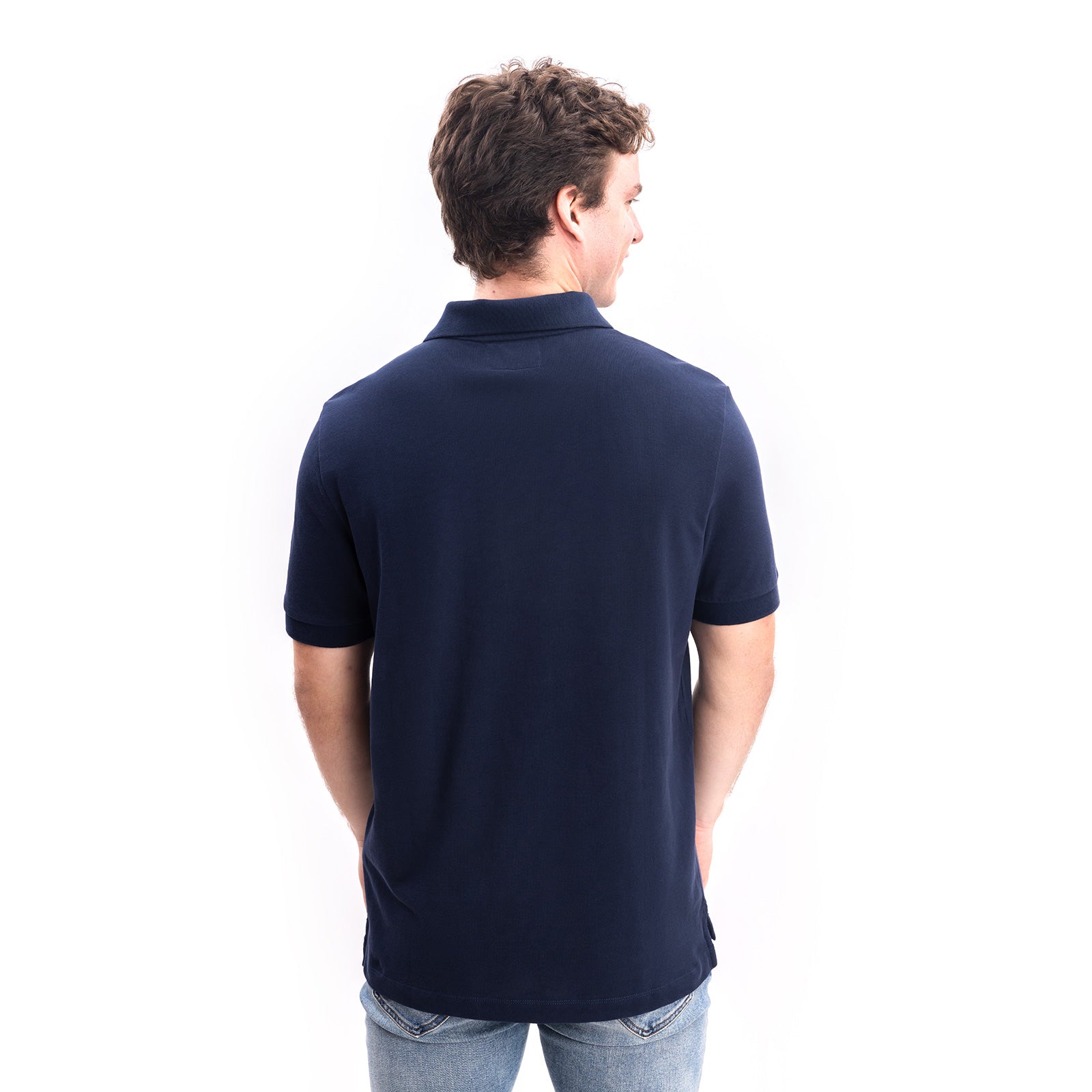 Poloshirt Nautica Mangas Cortas Liso para Caballeros
