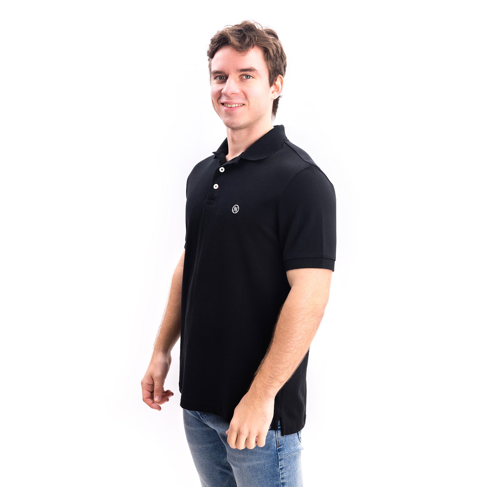 Poloshirt Nautica Mangas Cortas Liso para Caballeros
