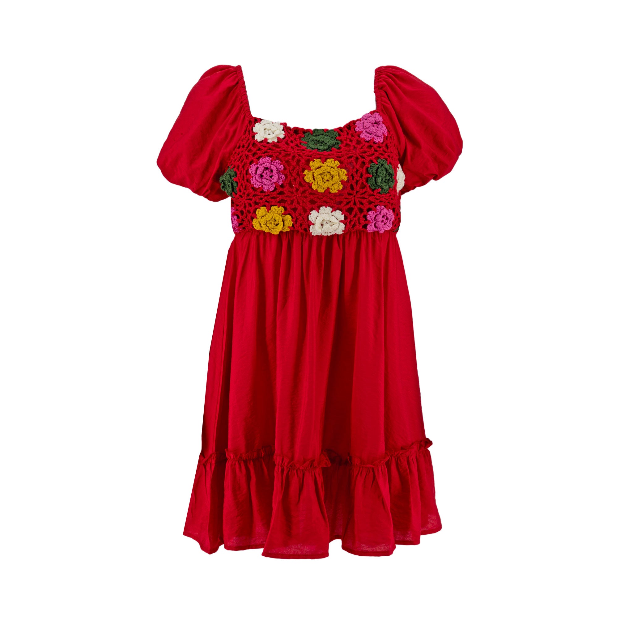 Vestido Umgee Mangas Cortas Tejido para Damas