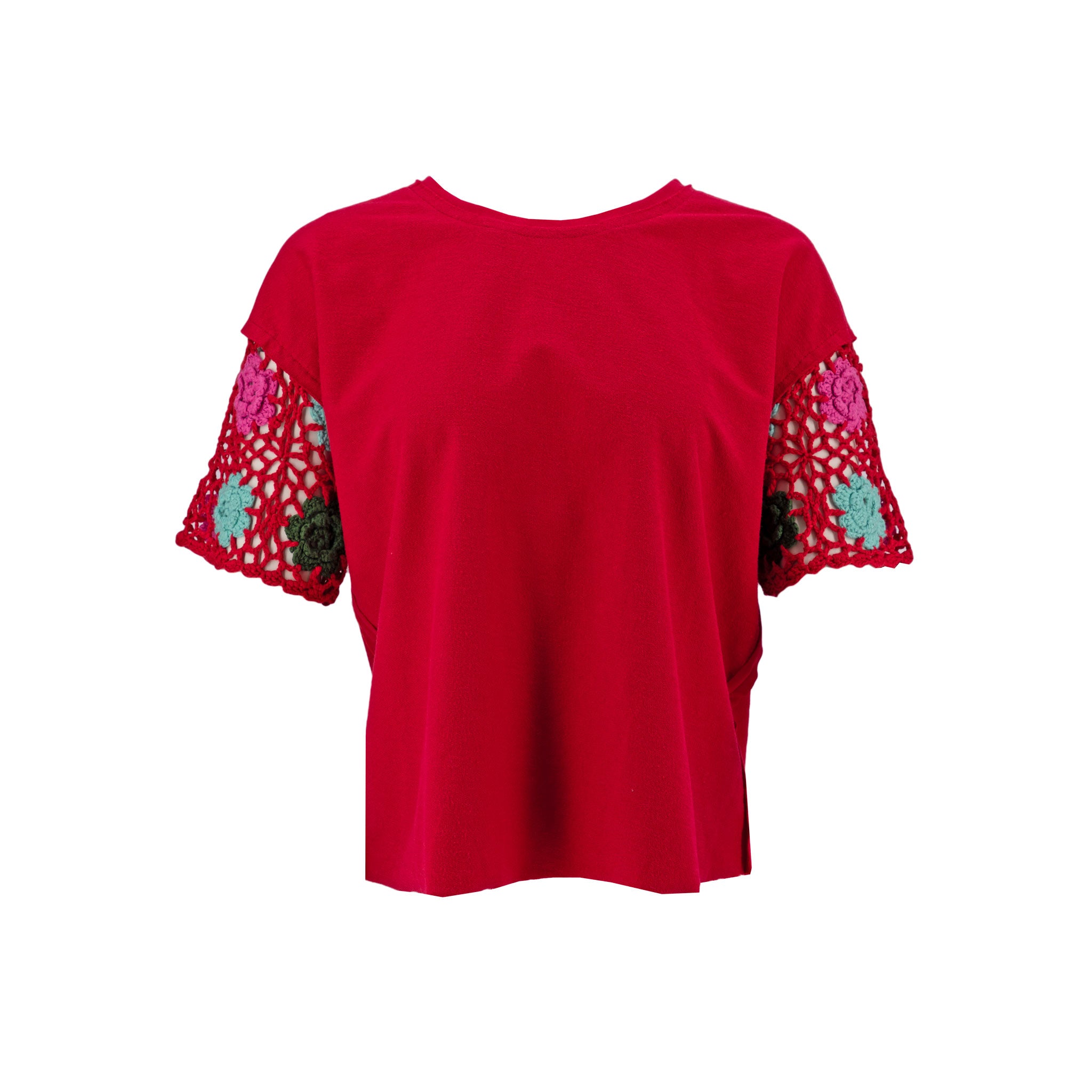 Blusa Umgee Mangas Cortas Tejido para Damas
