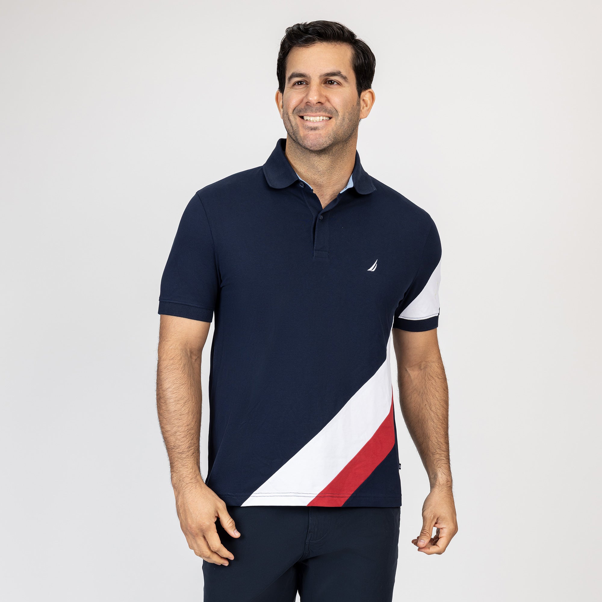 Poloshirt Nautica Mc Combinado Cab
