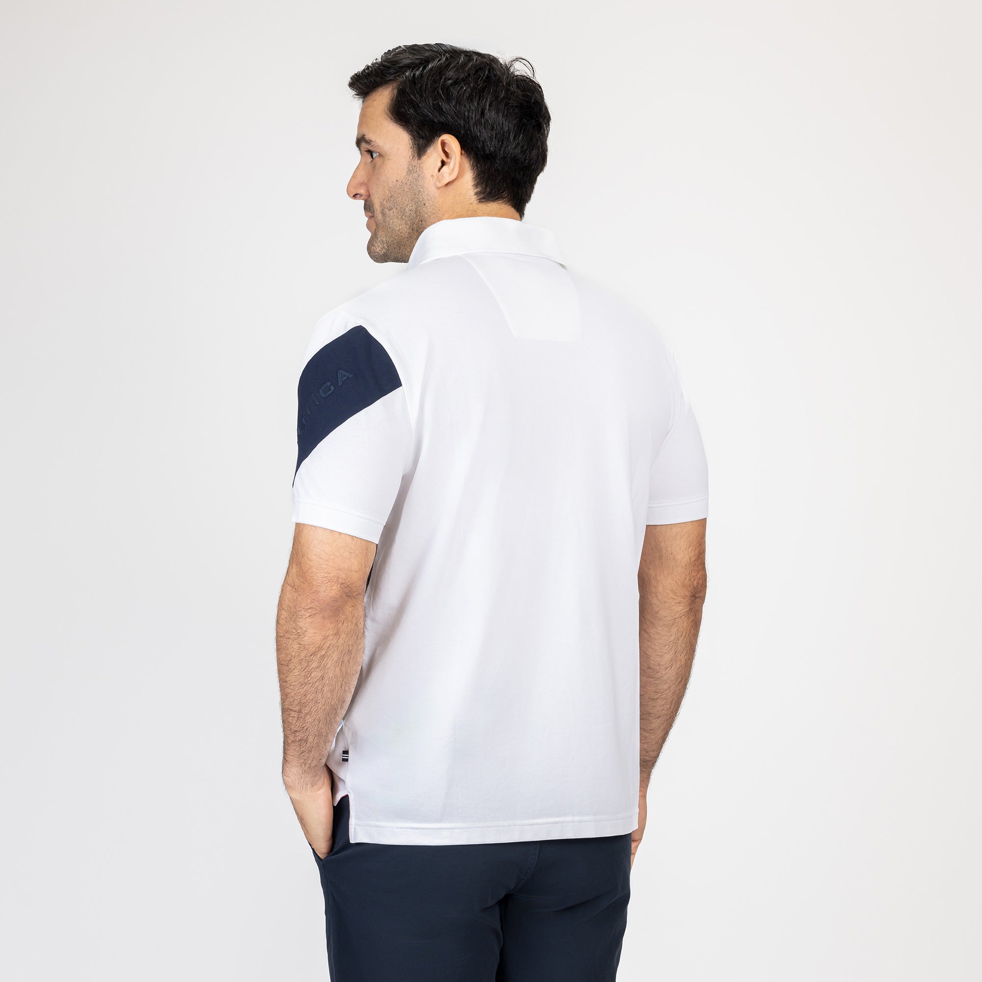 Poloshirt Nautica Mc Combinado Cab