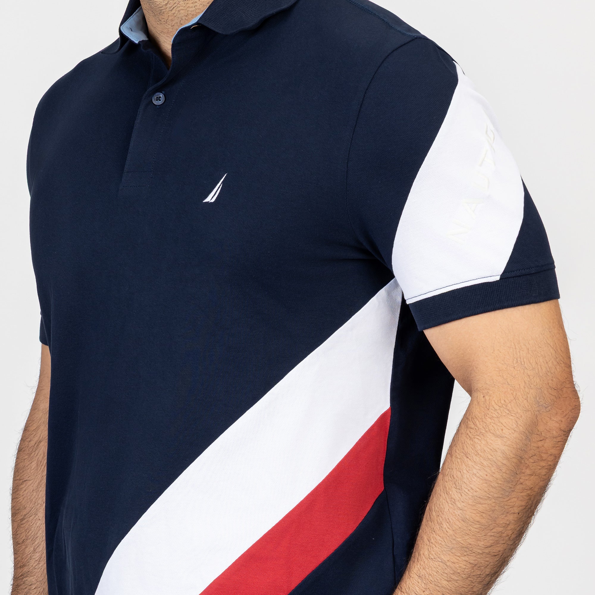 Poloshirt Nautica Mc Combinado Cab
