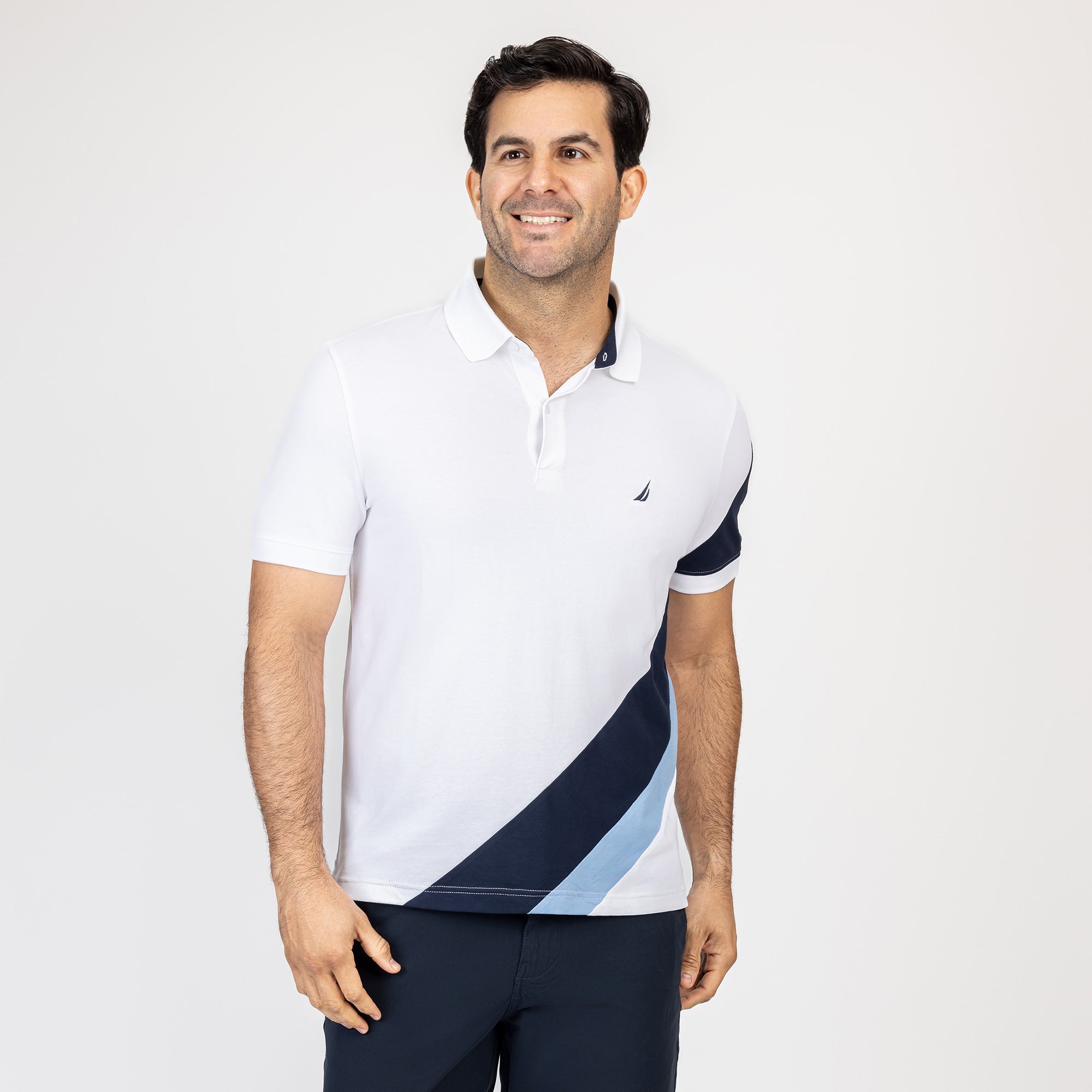 Poloshirt Nautica Mc Combinado Cab