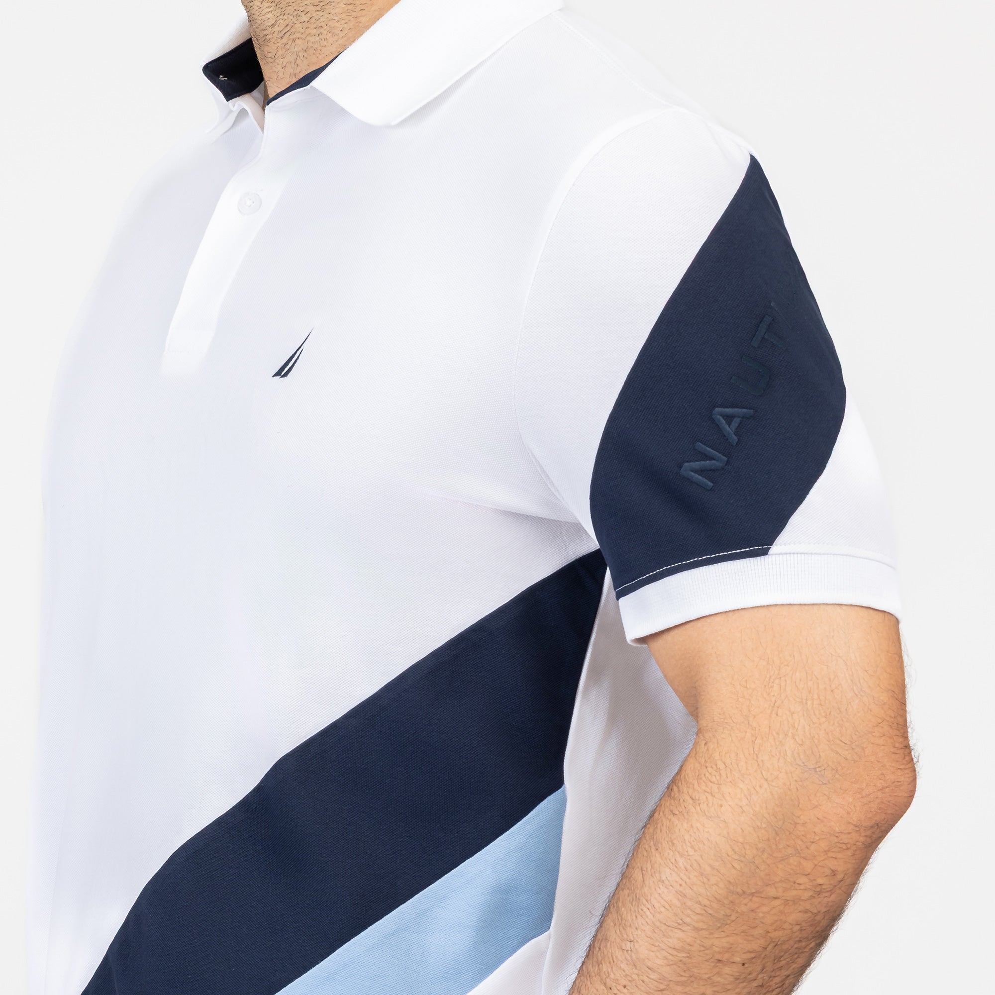Poloshirt Nautica Mc Combinado Cab