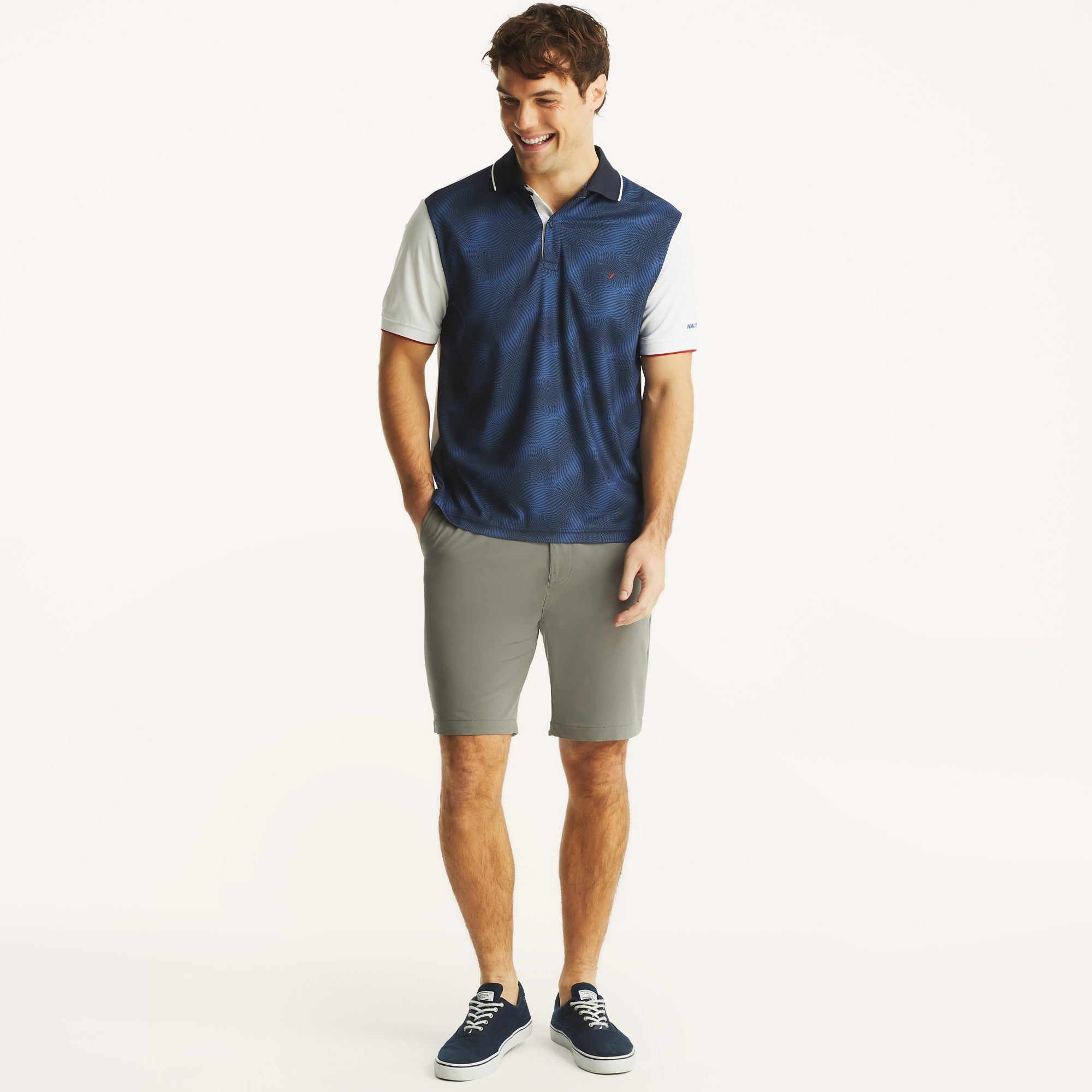 Poloshirt Nautica Mangas Cortas Combinado Para Caballeros by Nautica