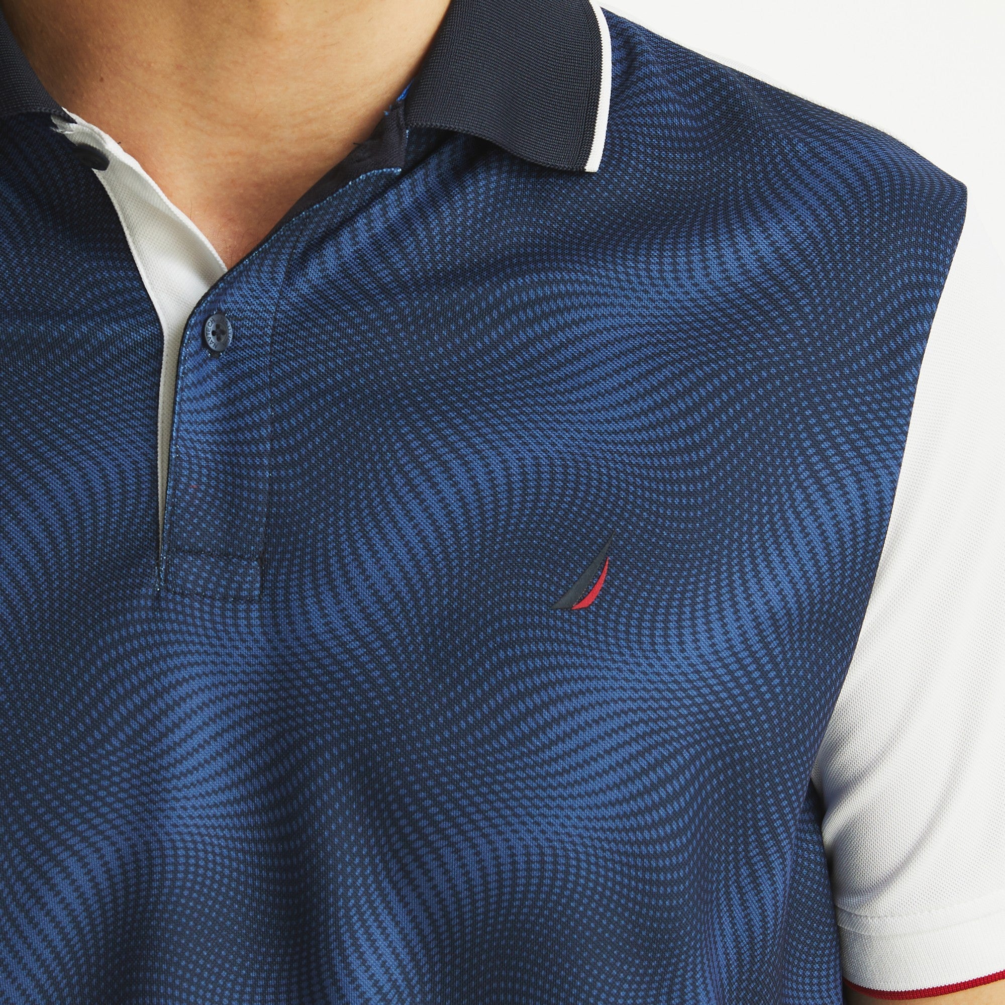 Poloshirt Nautica Mangas Cortas Combinado Para Caballeros by Nautica