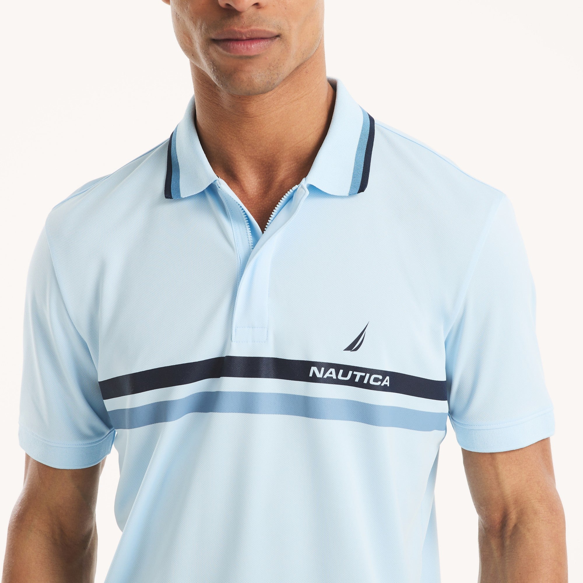 Poloshirt Nautica Mangas Cortas Rayas Para Caballeros by Nautica