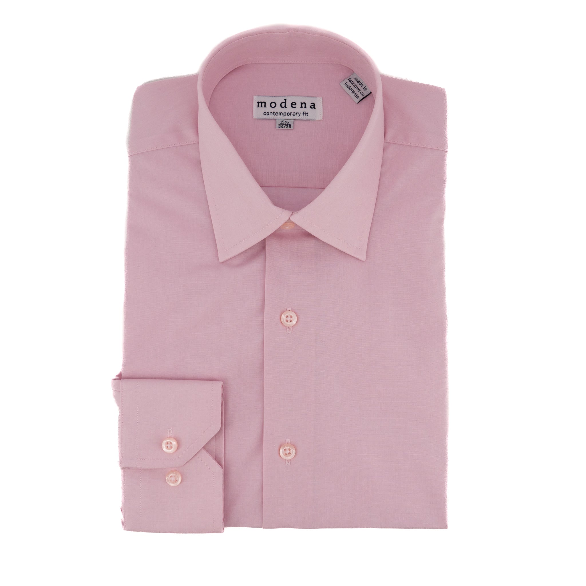 Camisa Modena Mangas Largas Lisa P/ Caballeros M300BS0R