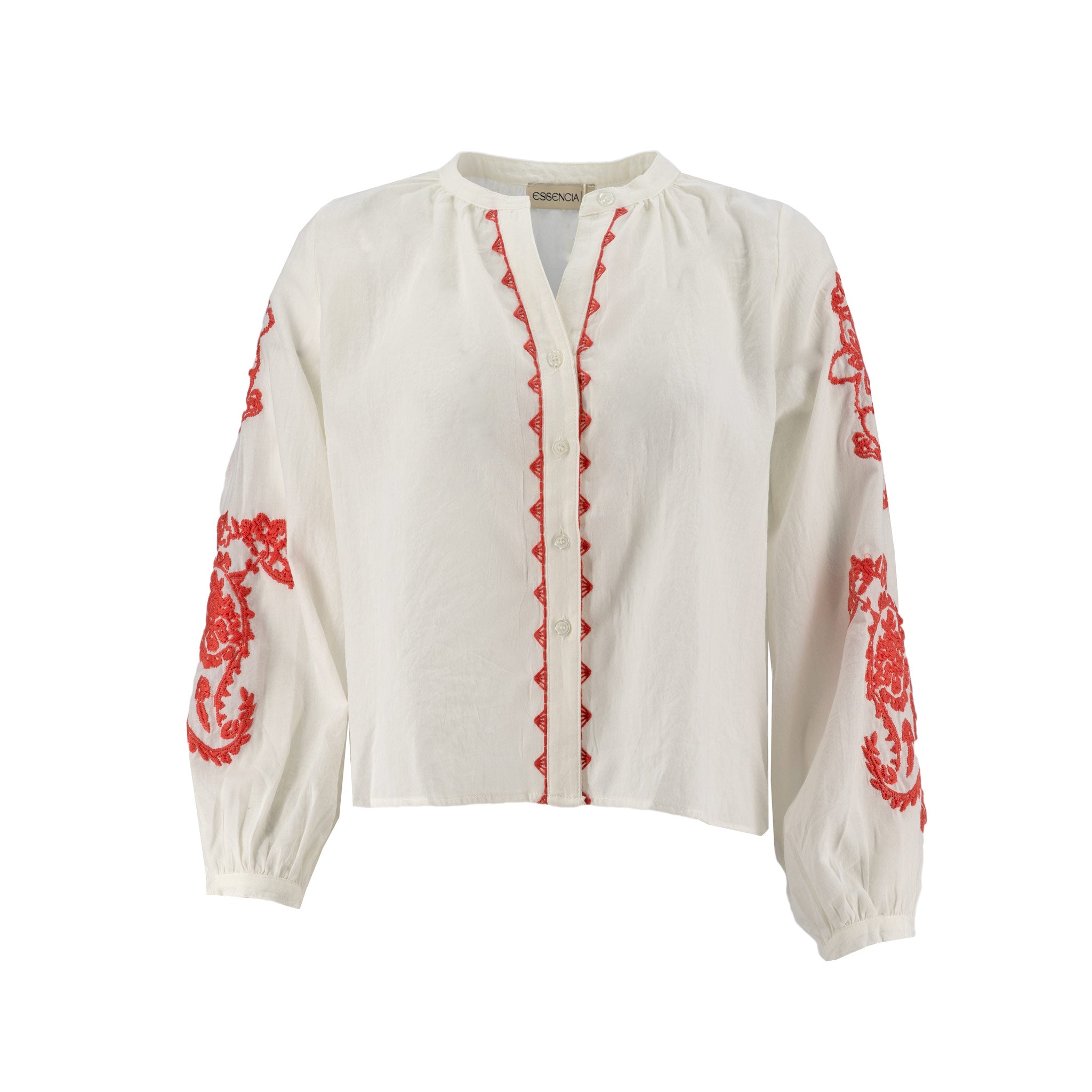 Blusa Essencia Mangas Largas Estampado para Damas