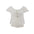 Blusa Essencia Mangas Cortas Liso Encaje para Damas