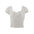 Blusa Essencia Mangas Cortas Lisa Encaje para Damas
