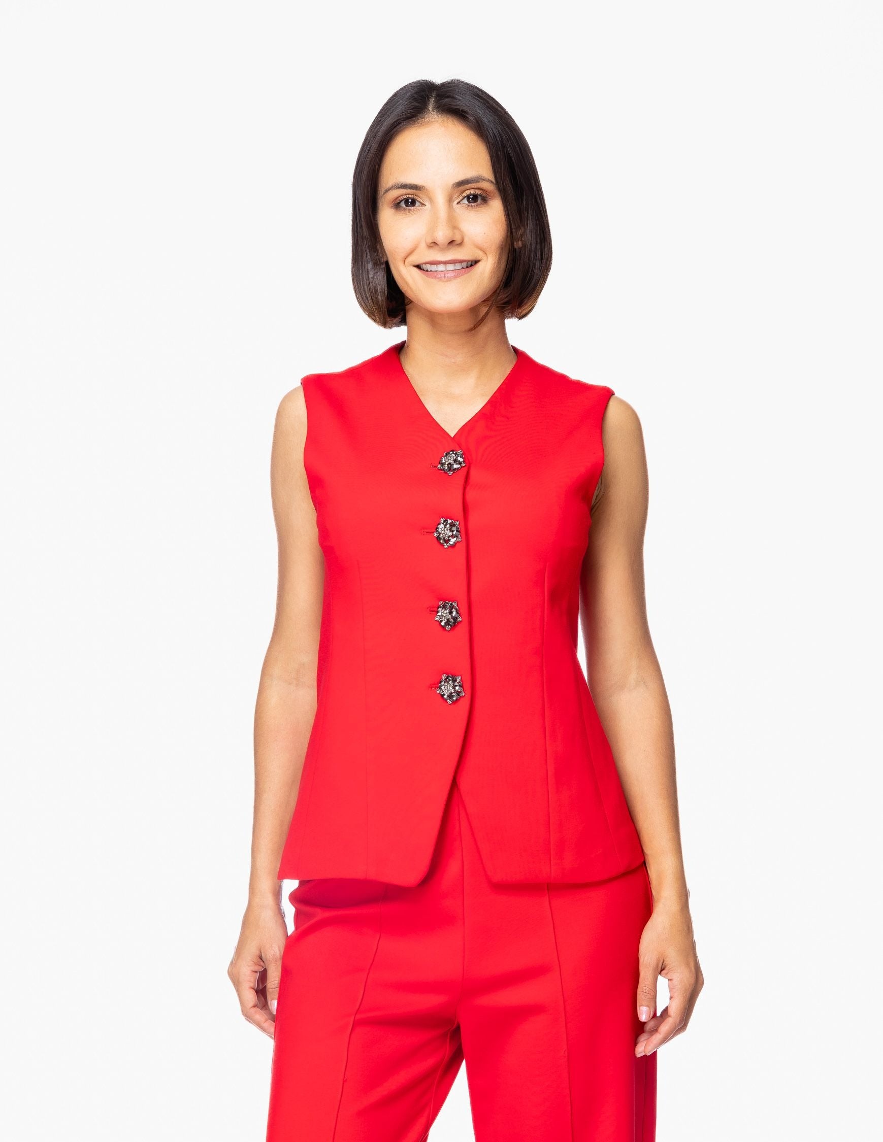 Chaleco Essencia Liso Para Damas by Essencia