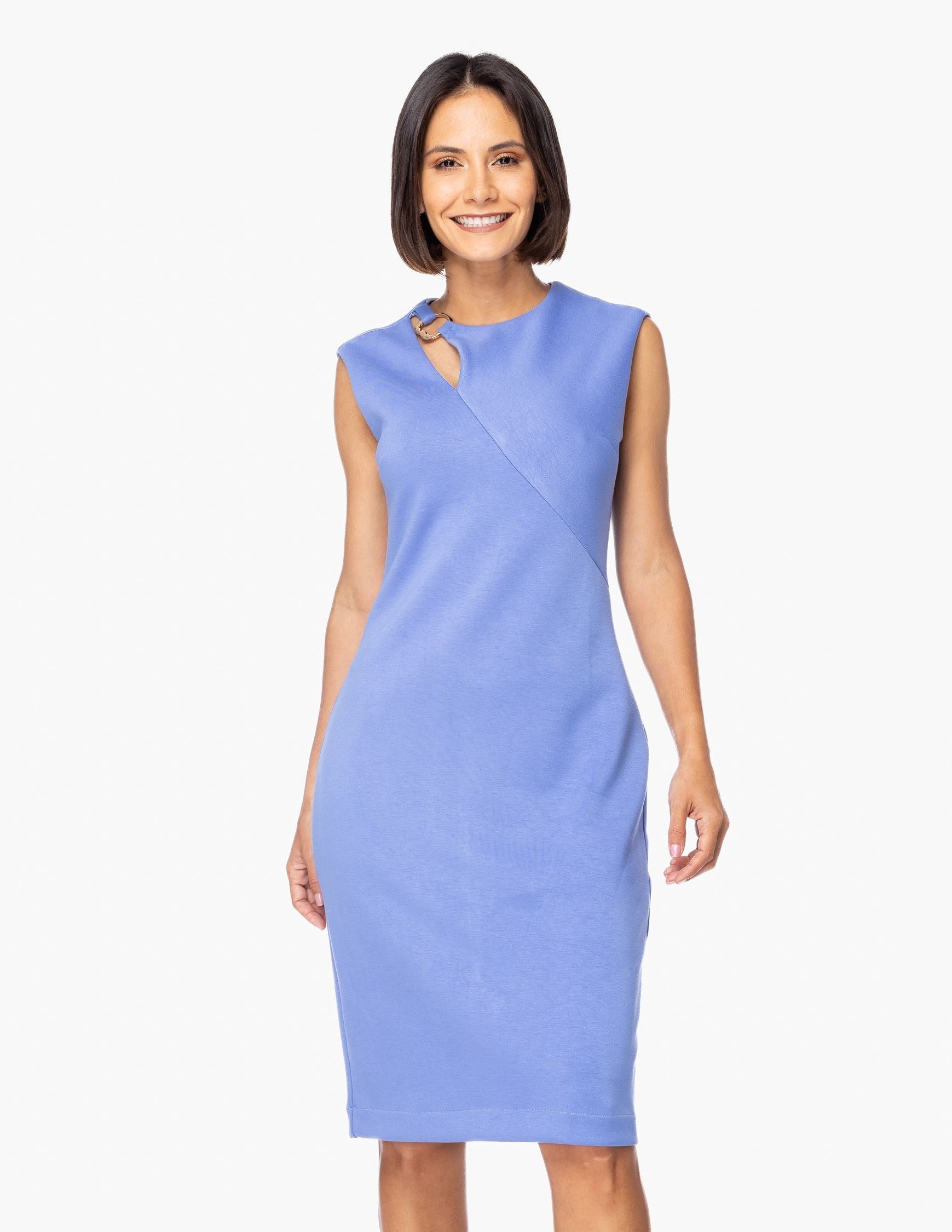 Vestido Essencia Liso Para Damas by Essencia