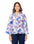 Blusa Essencia Mangas Largas Estampada Para Damas