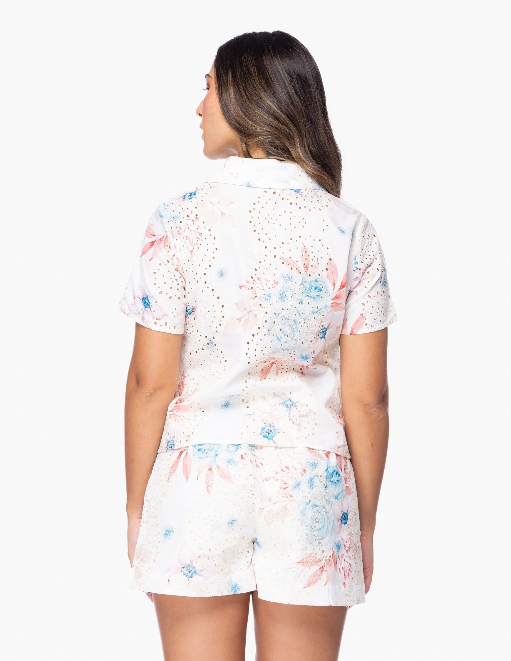 Blusa Essencia Mangas Cortas Floral Para Damas by Essencia