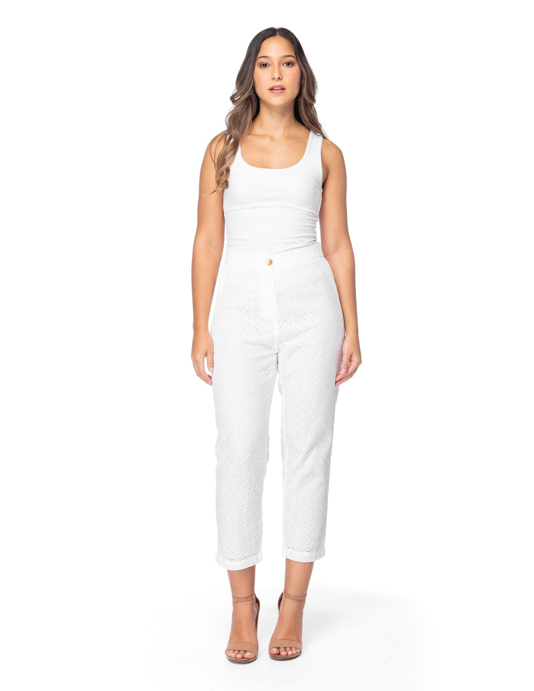 Pantalónes Essencia Eyelet para Damas