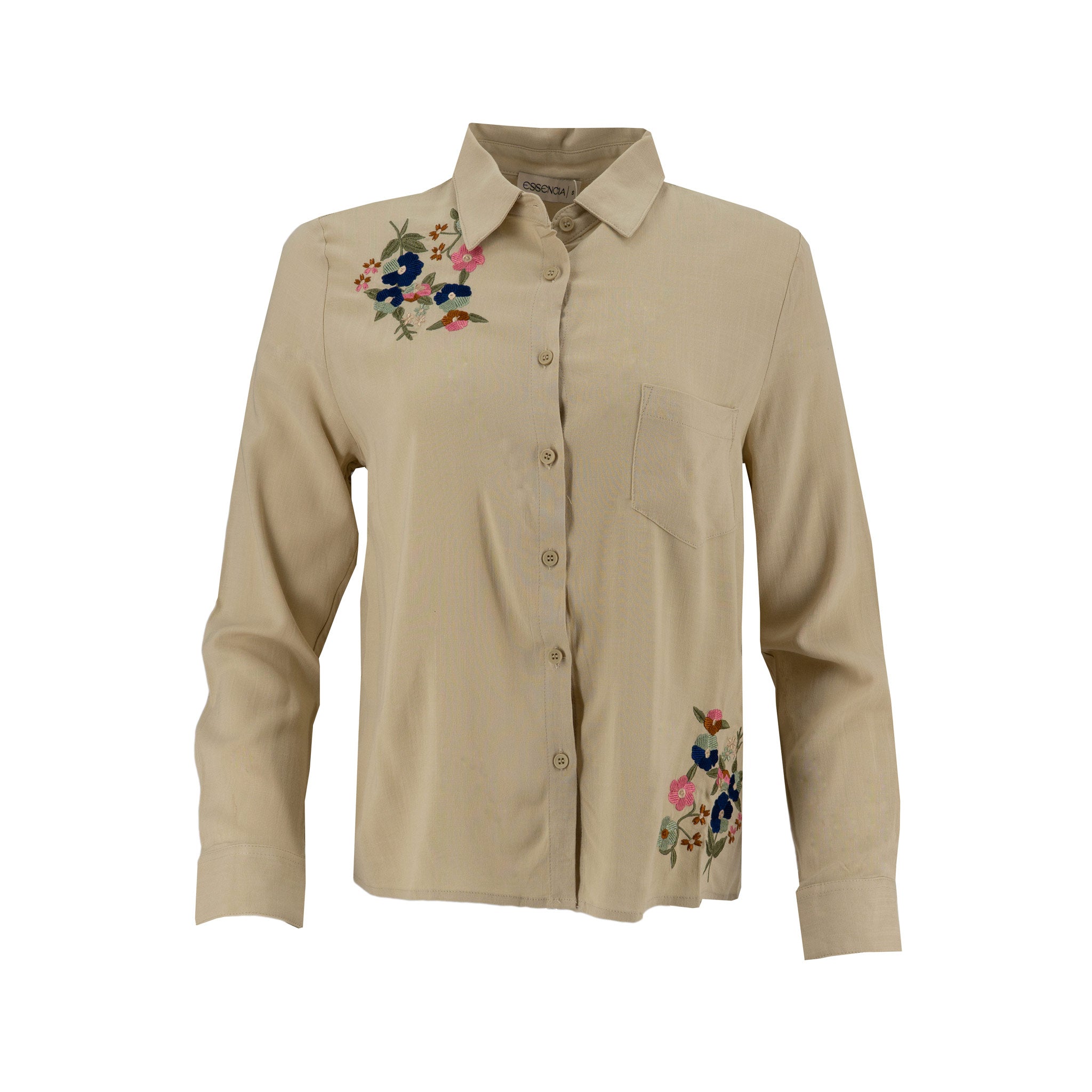 Blusa Essencia Mangas Largas Estampado para Damas