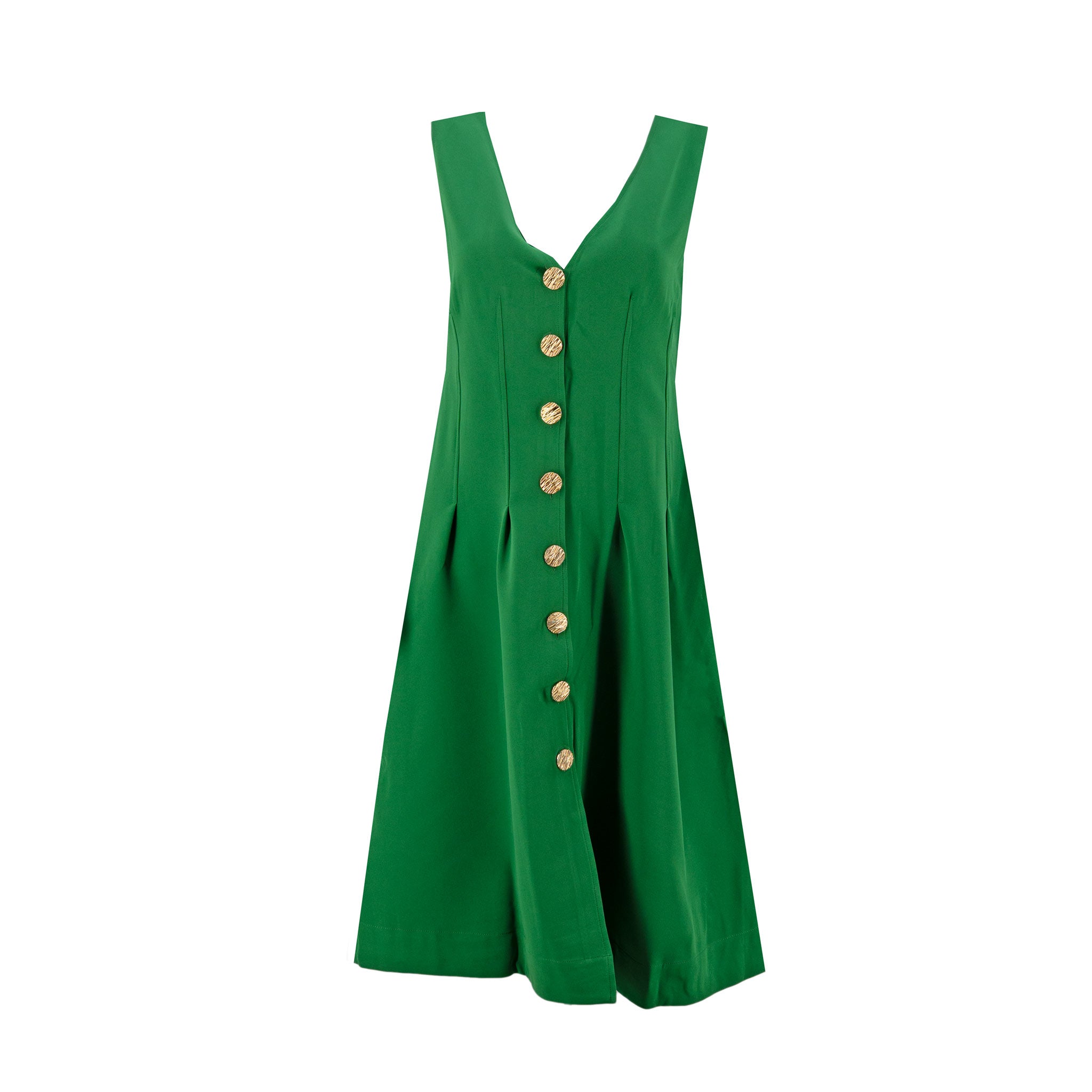 Vestido Essencia sin Mangas Liso para Damas