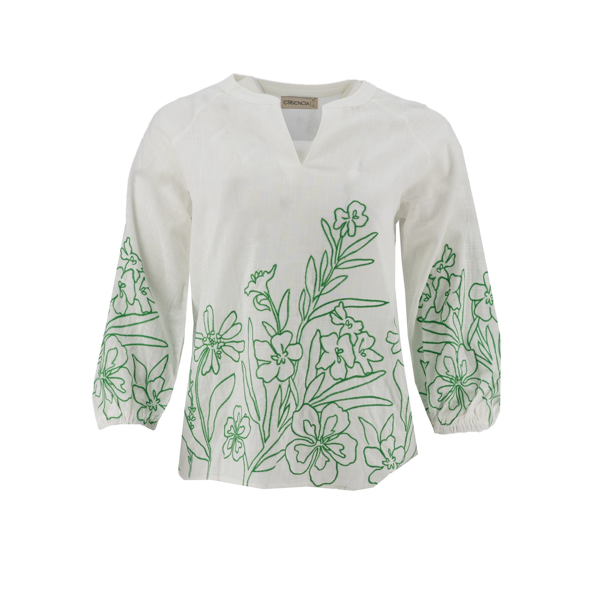 Blusa Essencia Mangas 3/4 Estampada para Damas