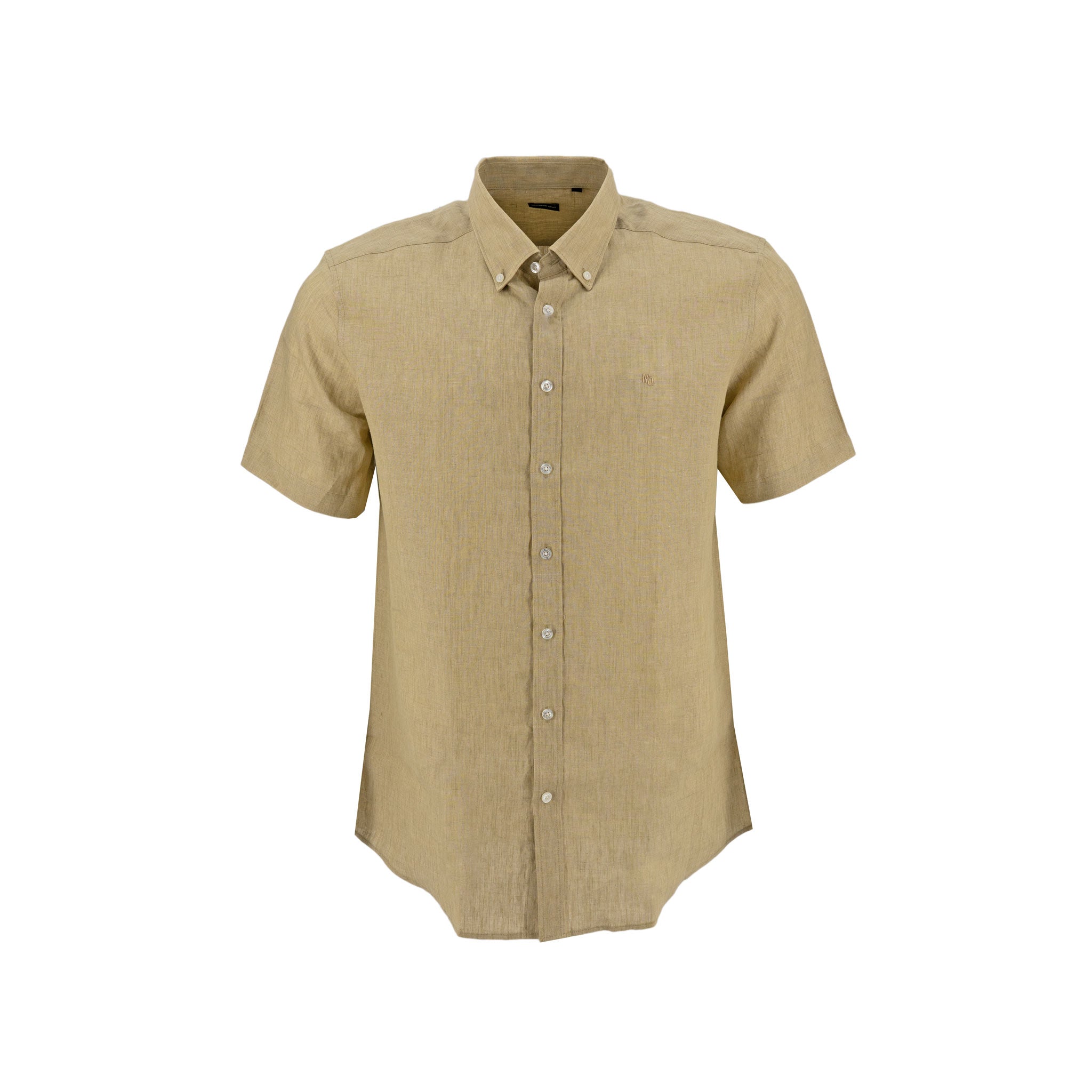 Camisa Members Only Mangas Cortas Lisa para Caballeros