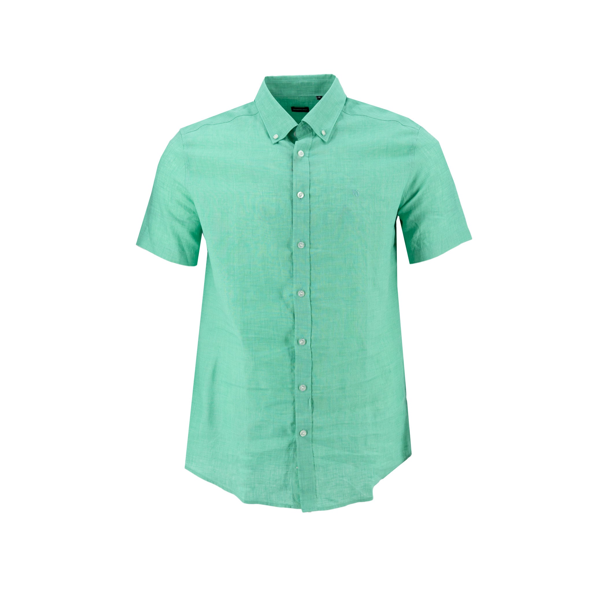 Camisa Members Only Mangas Cortas Lisa para Caballeros