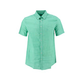 Camisa Members Only Mangas Cortas Lisa Menta para Caballeros