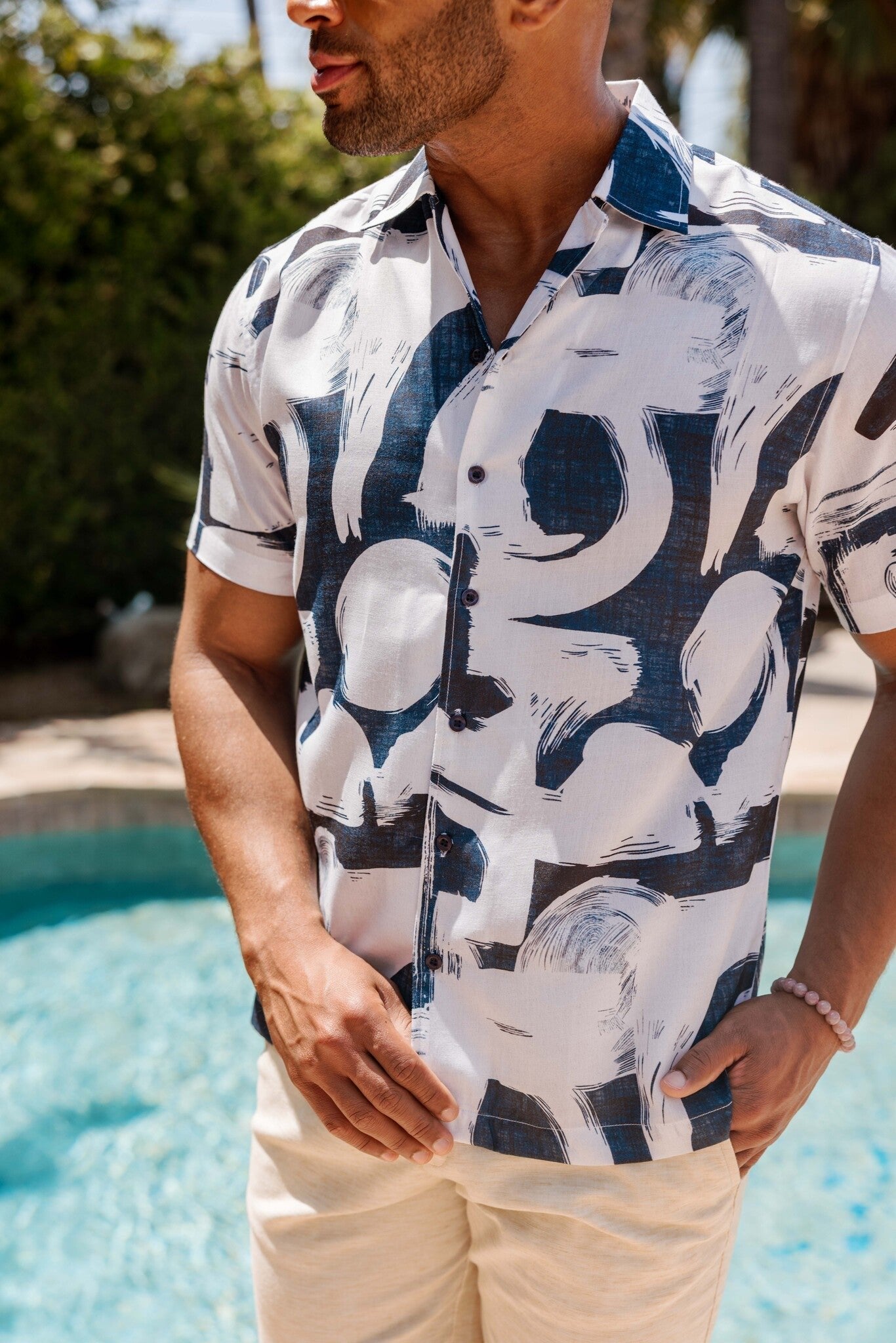 Camisa Mojito Collection Mangas Cortas Estampada Para Caballeros by Mojito