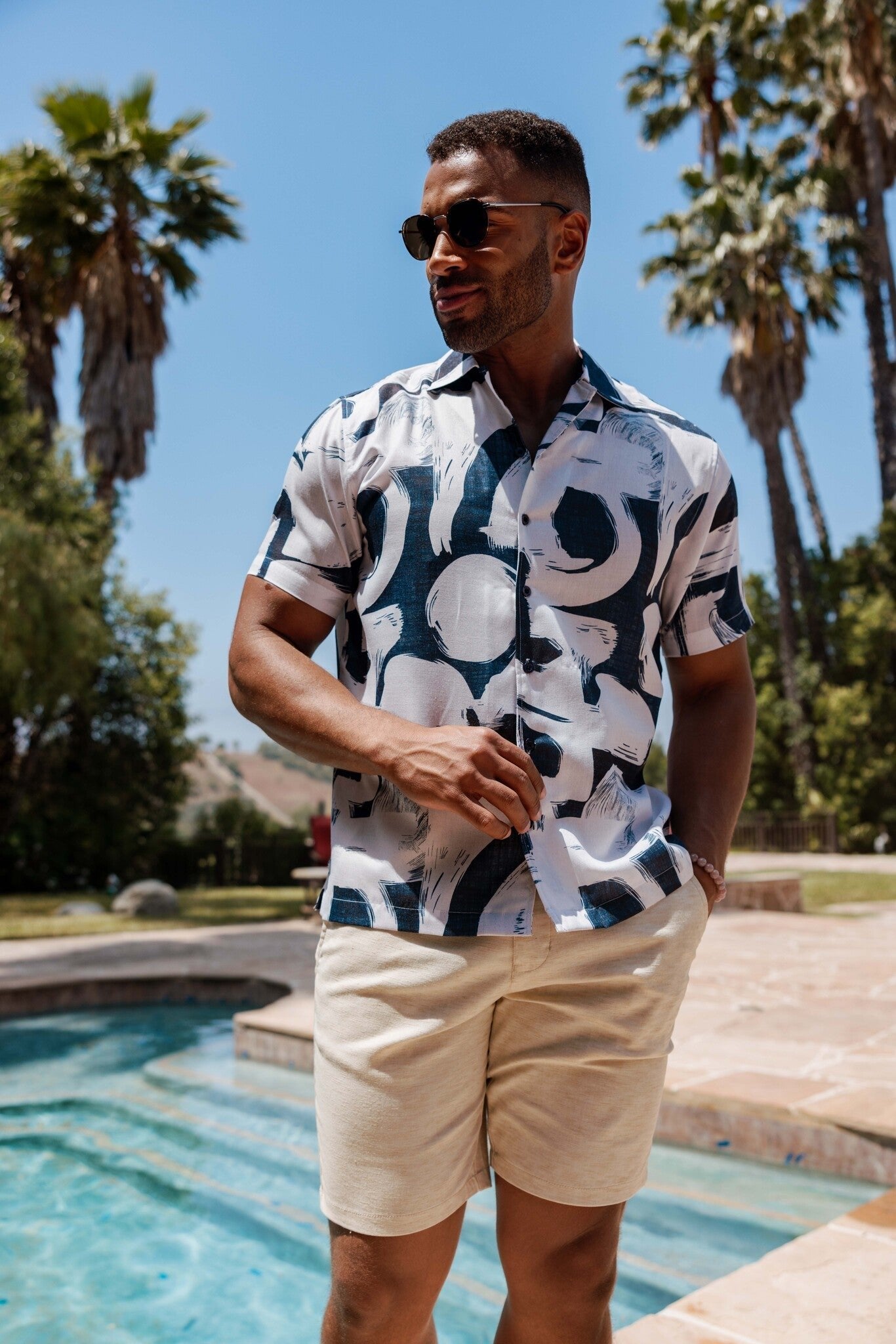 Camisa Mojito Collection Mangas Cortas Estampada Para Caballeros by Mojito