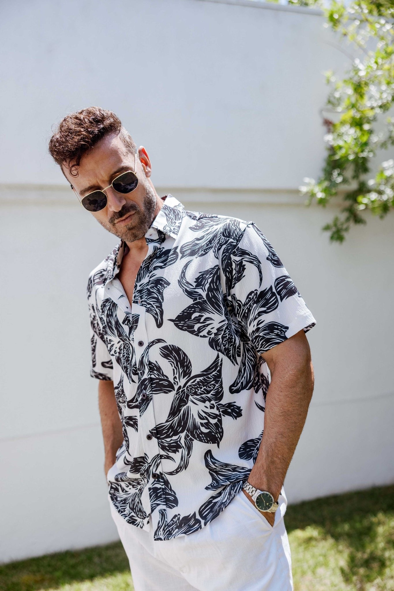 Camisa Mojito Collection Mangas Cortas Estampada Para Caballeros by Mojito