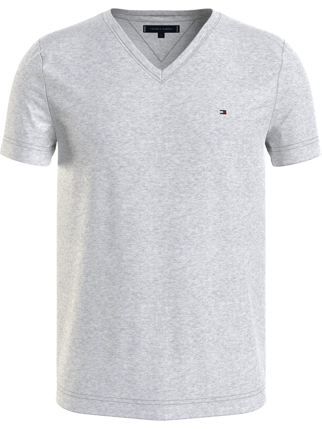 Camiseta Tommy Hilfiger Mangas Cortas Lisa Cuello V P/ Caballeros MW0MW10838 by Tommy Hilfiger