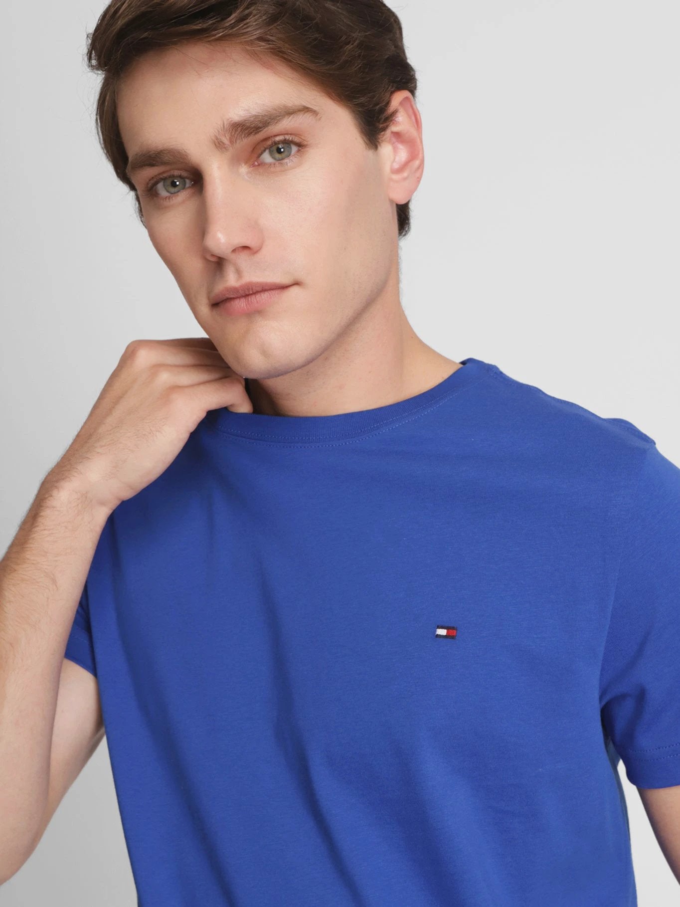 camiseta-tommy-hilfiger-mangas-cortas-lisa-p-caba