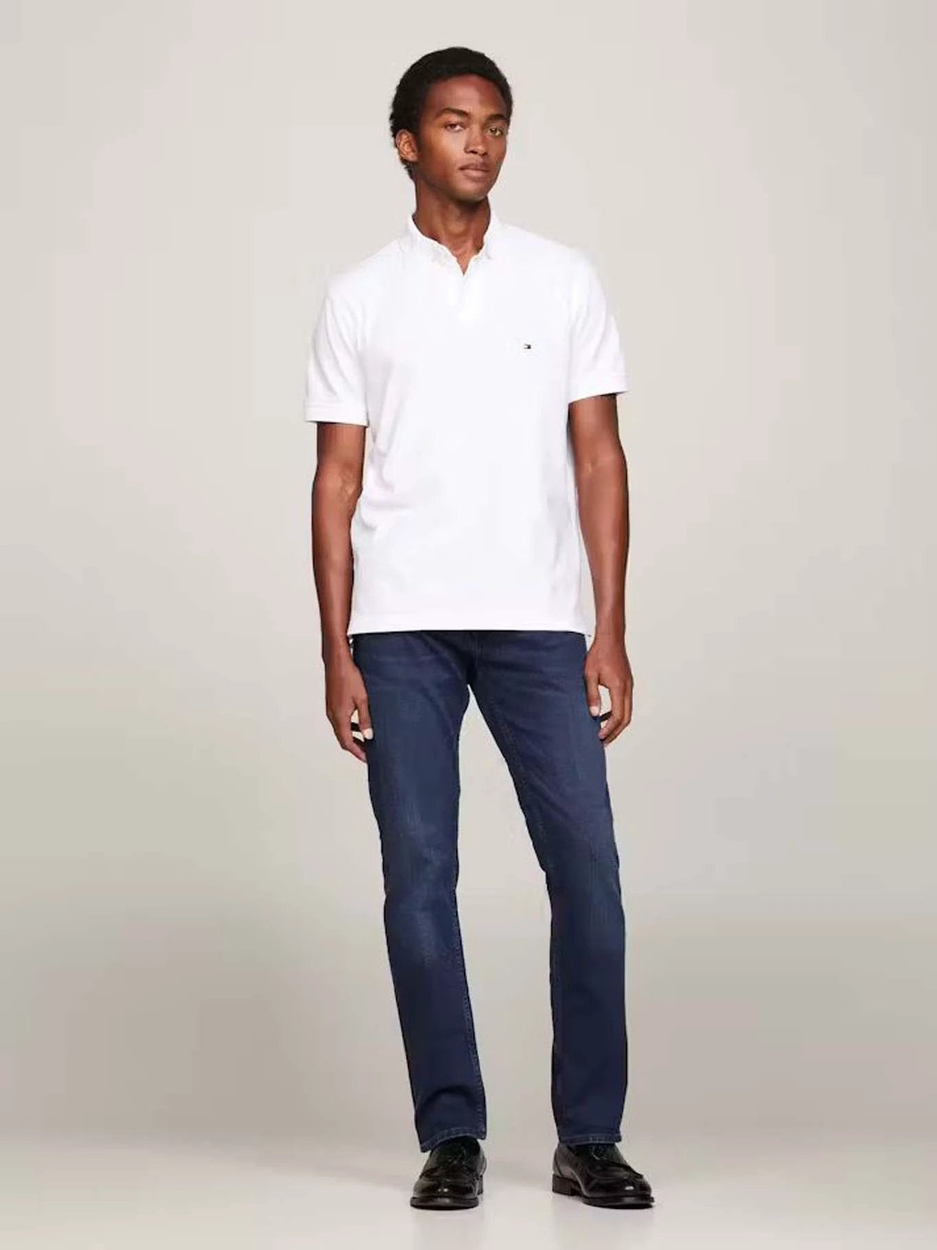 Poloshirt Tommy Hilfiger Mangas Cortas Liso Para Caballeros by Tommy Hilfiger