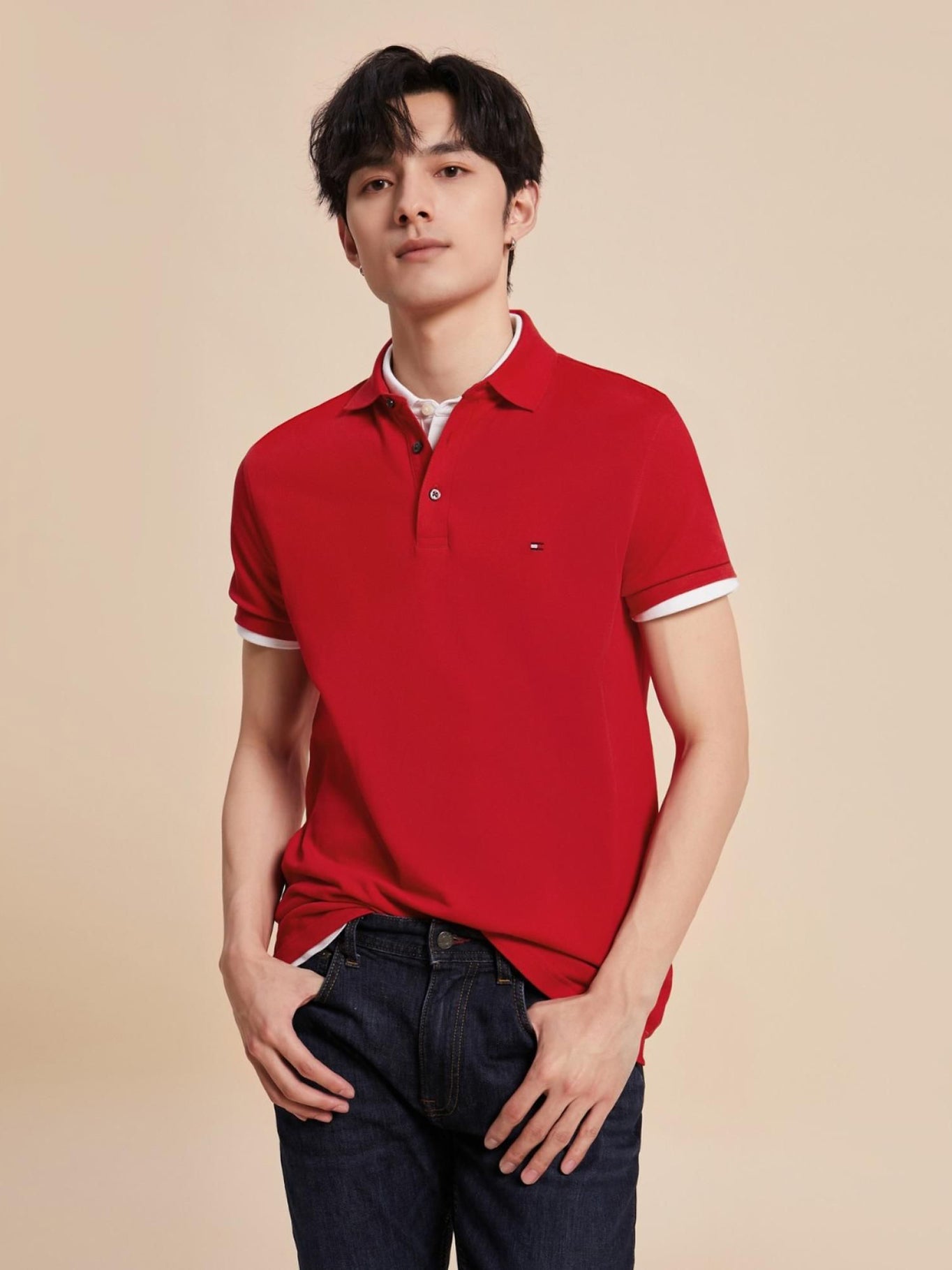 poloshirt-tommy-hilfiger-manga-corta-liso-p-cabal-18