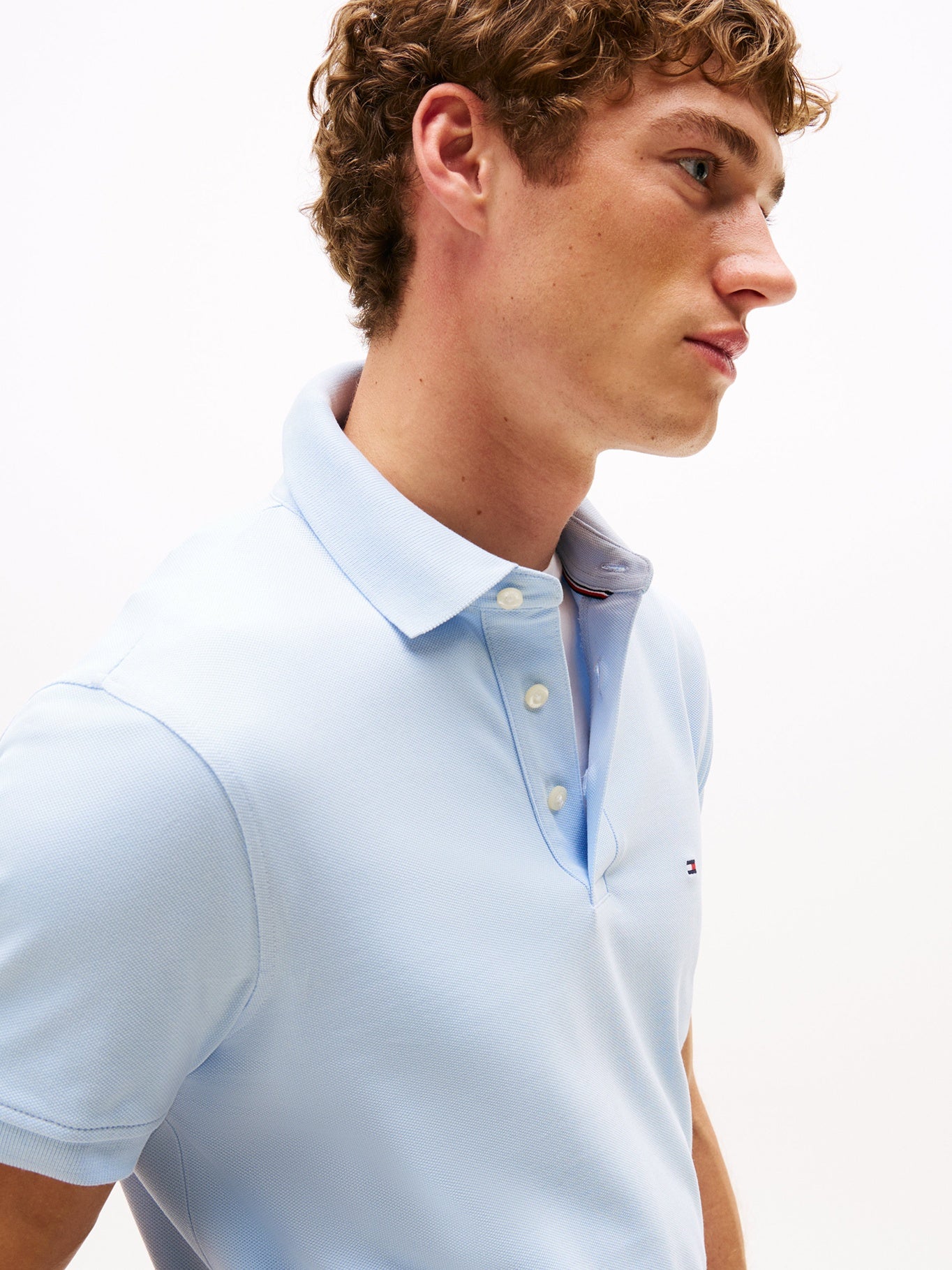 Poloshirt Tommy Hilfiger Mangas Cortas Liso para Caballeros