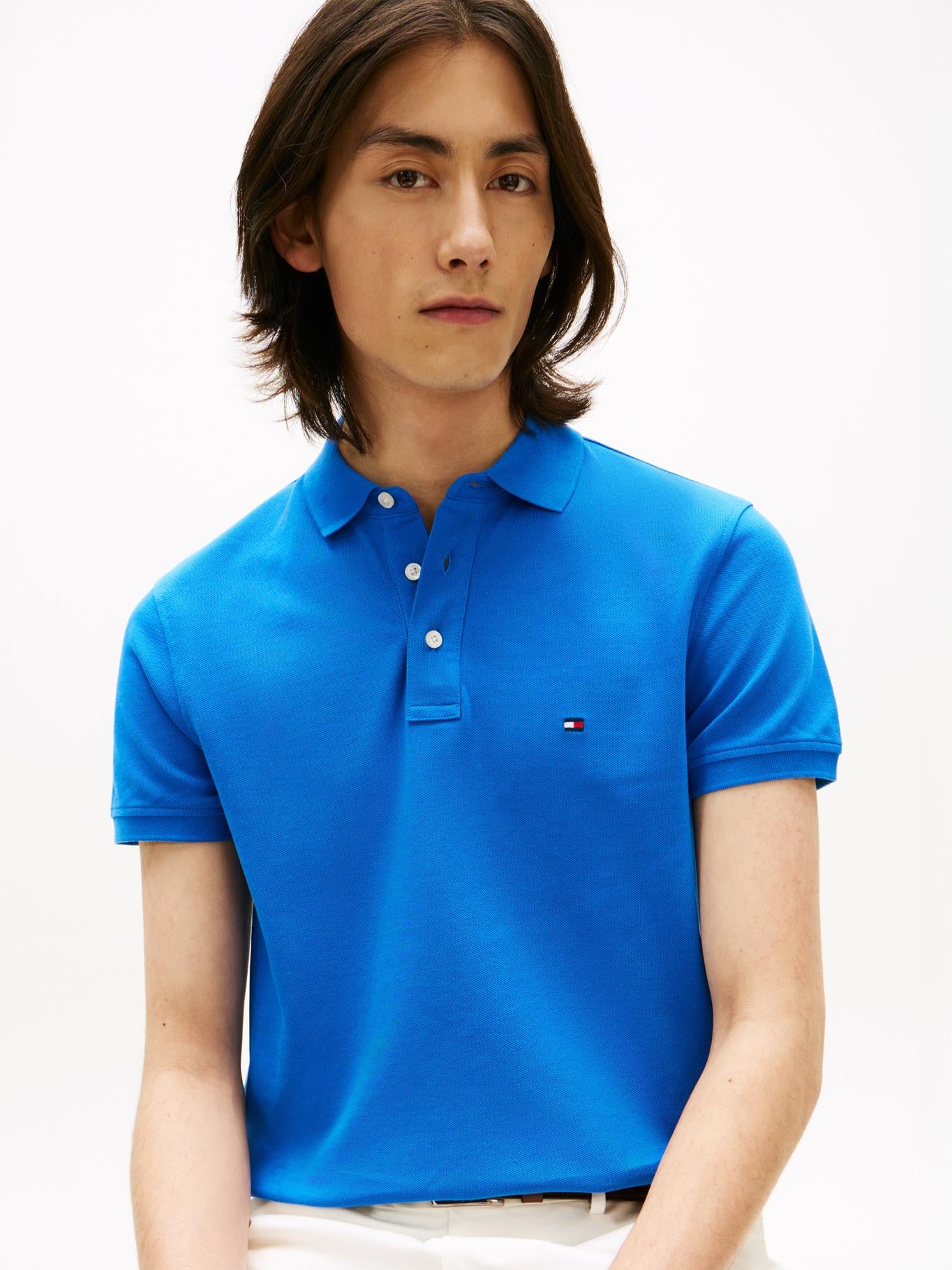 Poloshirt Tommy Hilfiger Mangas Cortas Liso para Caballeros
