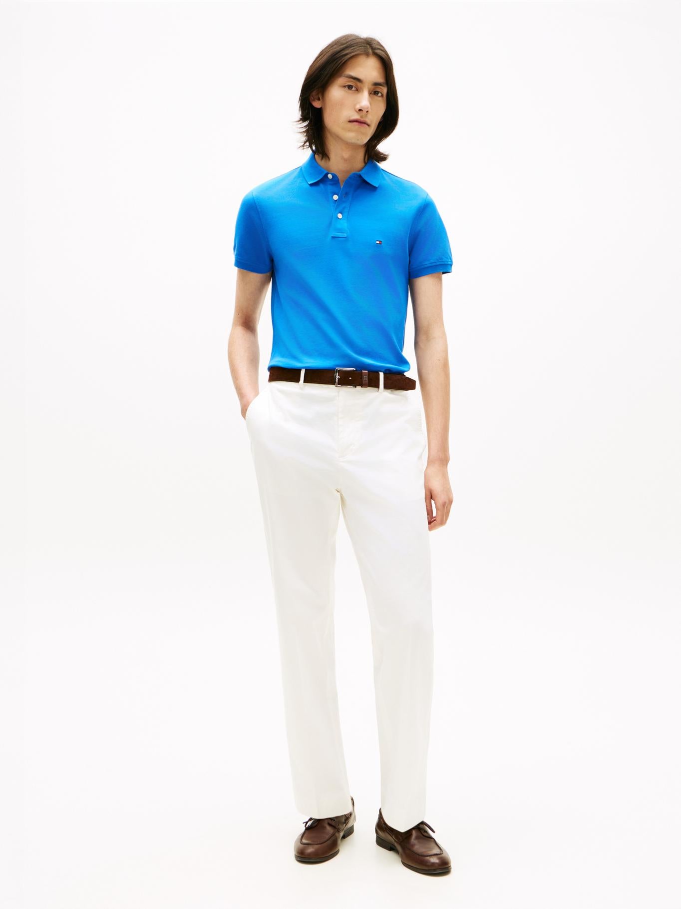 Poloshirt Tommy Hilfiger Mangas Cortas Liso para Caballeros