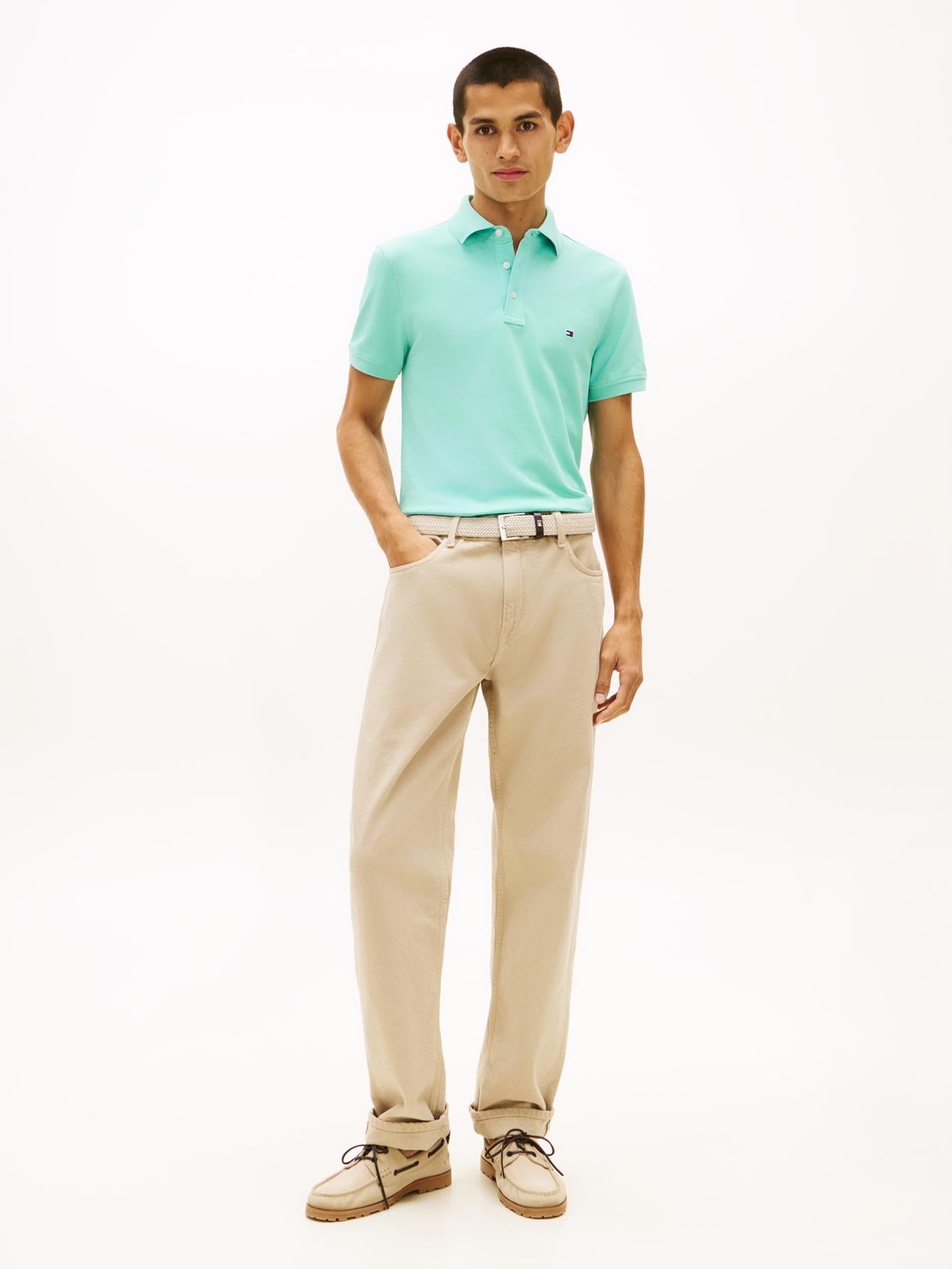 Poloshirt Tommy Hilfiger Mangas Cortas Liso para Caballeros