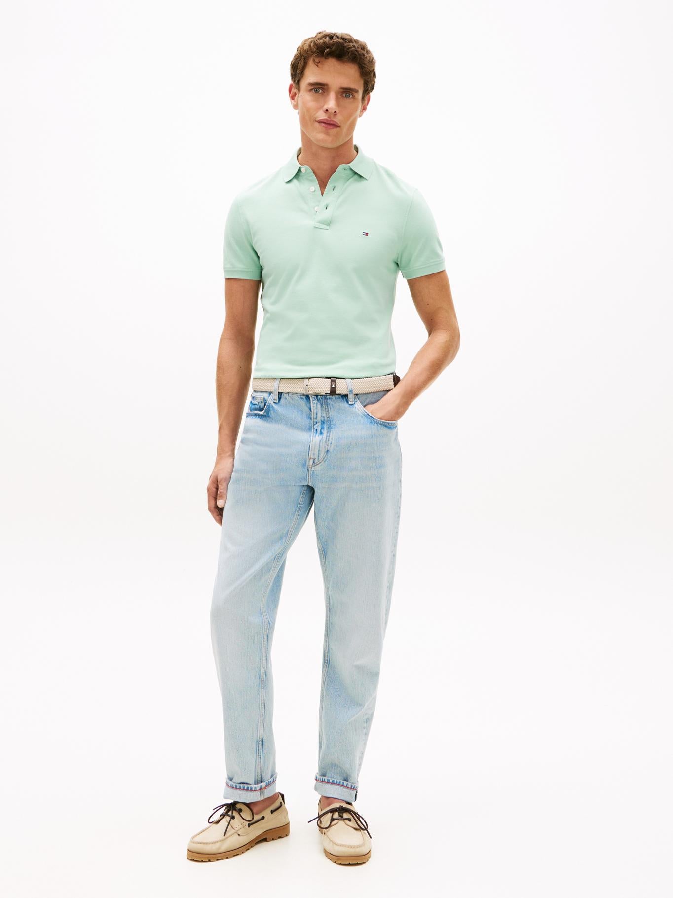 Poloshirt Tommy Hilfiger Mangas Cortas Liso para Caballeros