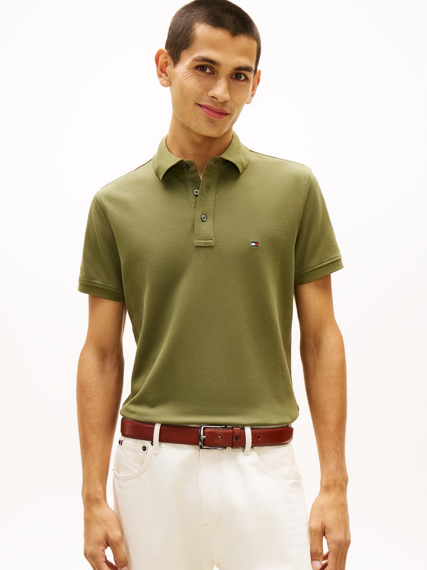 Poloshirt Tommy Hilfiger Mangas Cortas Liso para Caballeros