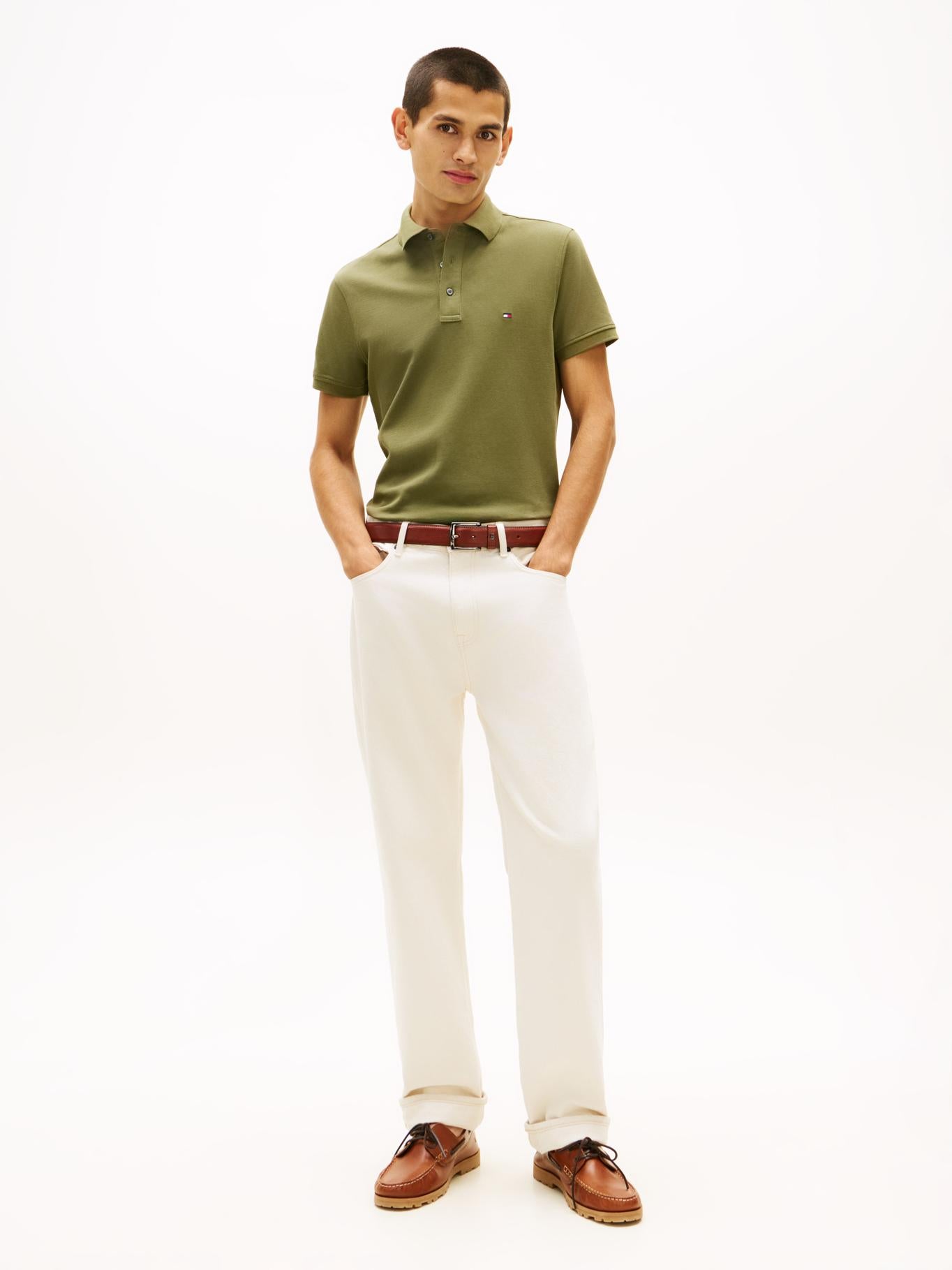 Poloshirt Tommy Hilfiger Mangas Cortas Liso para Caballeros