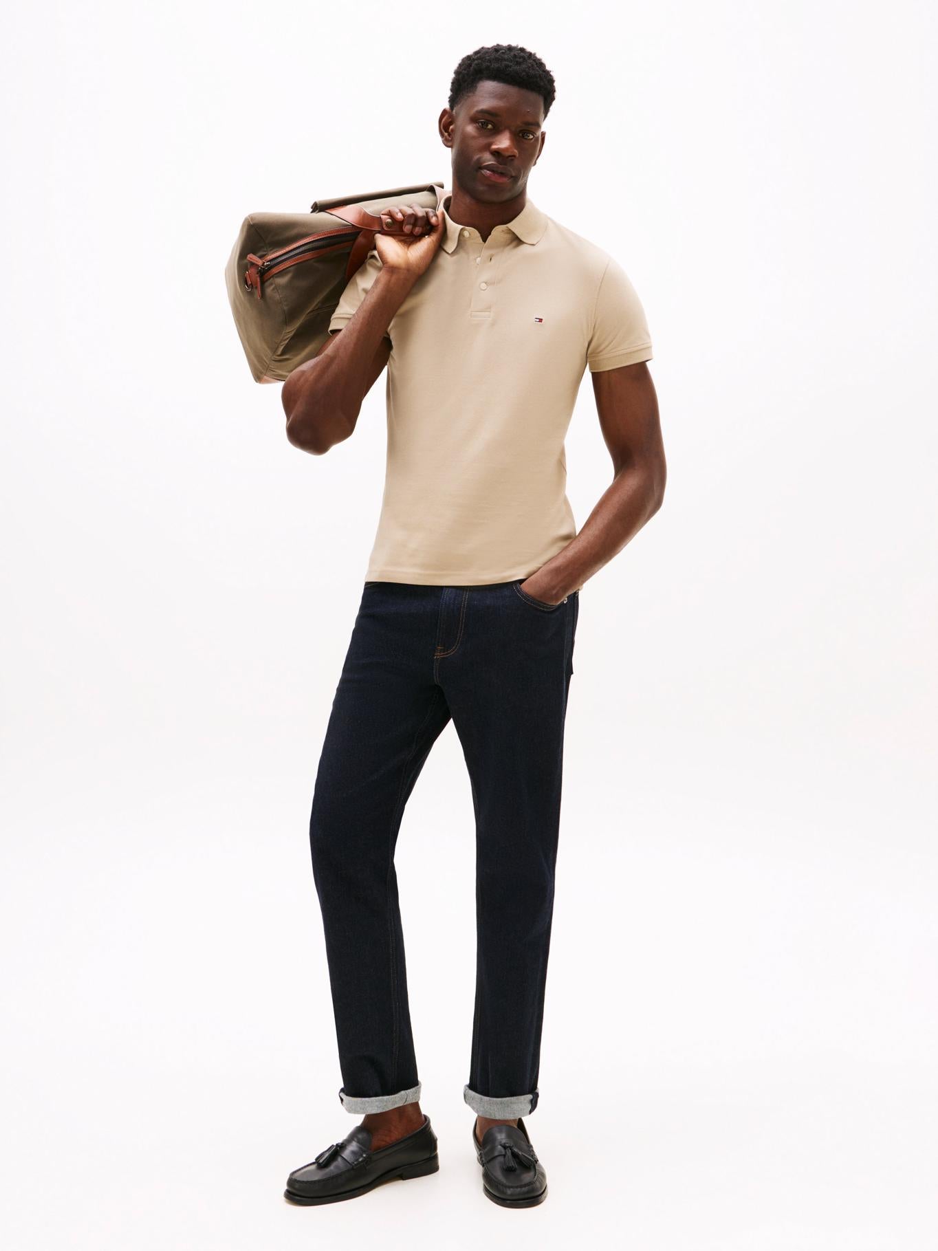 Poloshirt Tommy Hilfiger Mangas Cortas Liso para Caballeros