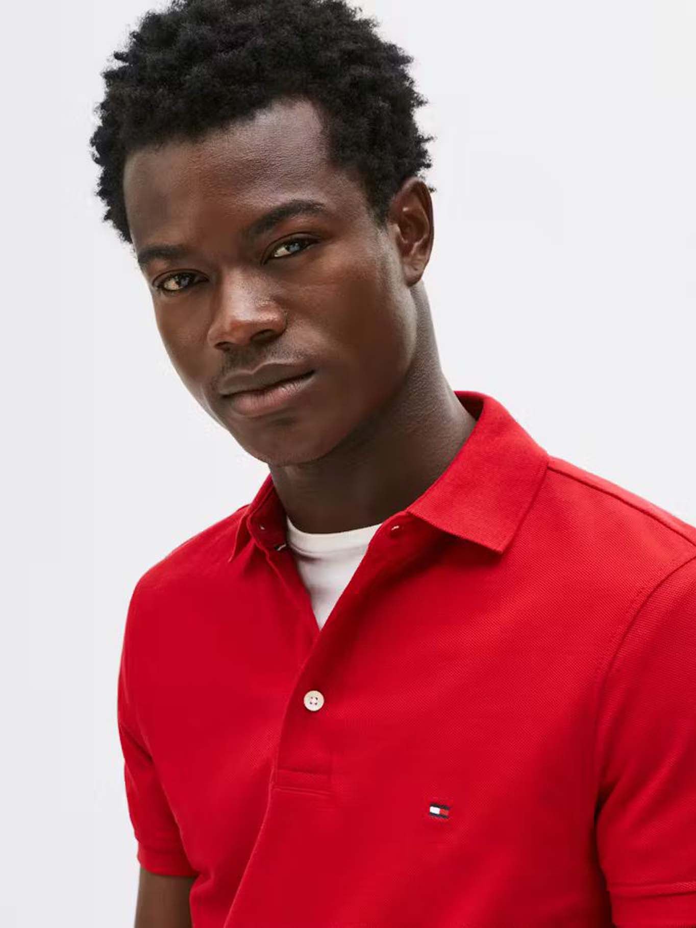Poloshirt Tommy Hilfiger Mangas Cortas Liso para Caballeros