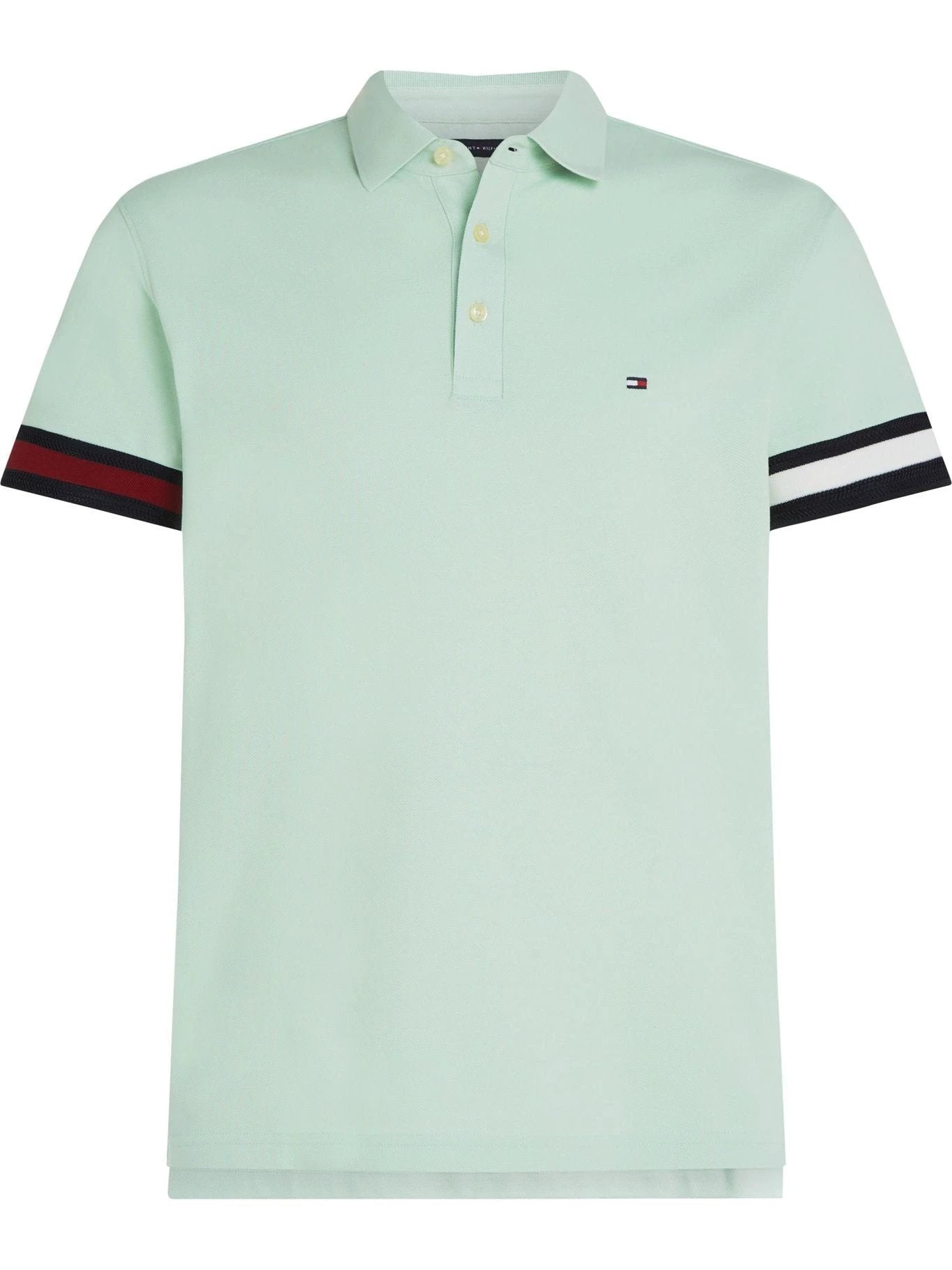 PoloShirt Tommy Hilfiger Mangas Cortas Liso P/ Caballeros by Tommy Hilfiger