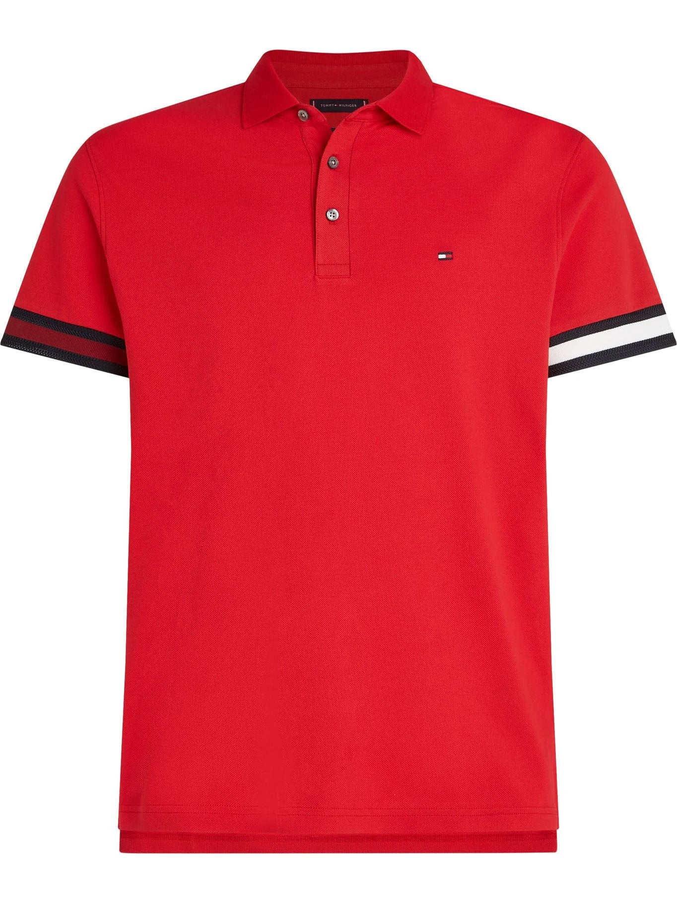 PoloShirt Tommy Hilfiger Mangas Cortas Liso P/ Caballeros by Tommy Hilfiger