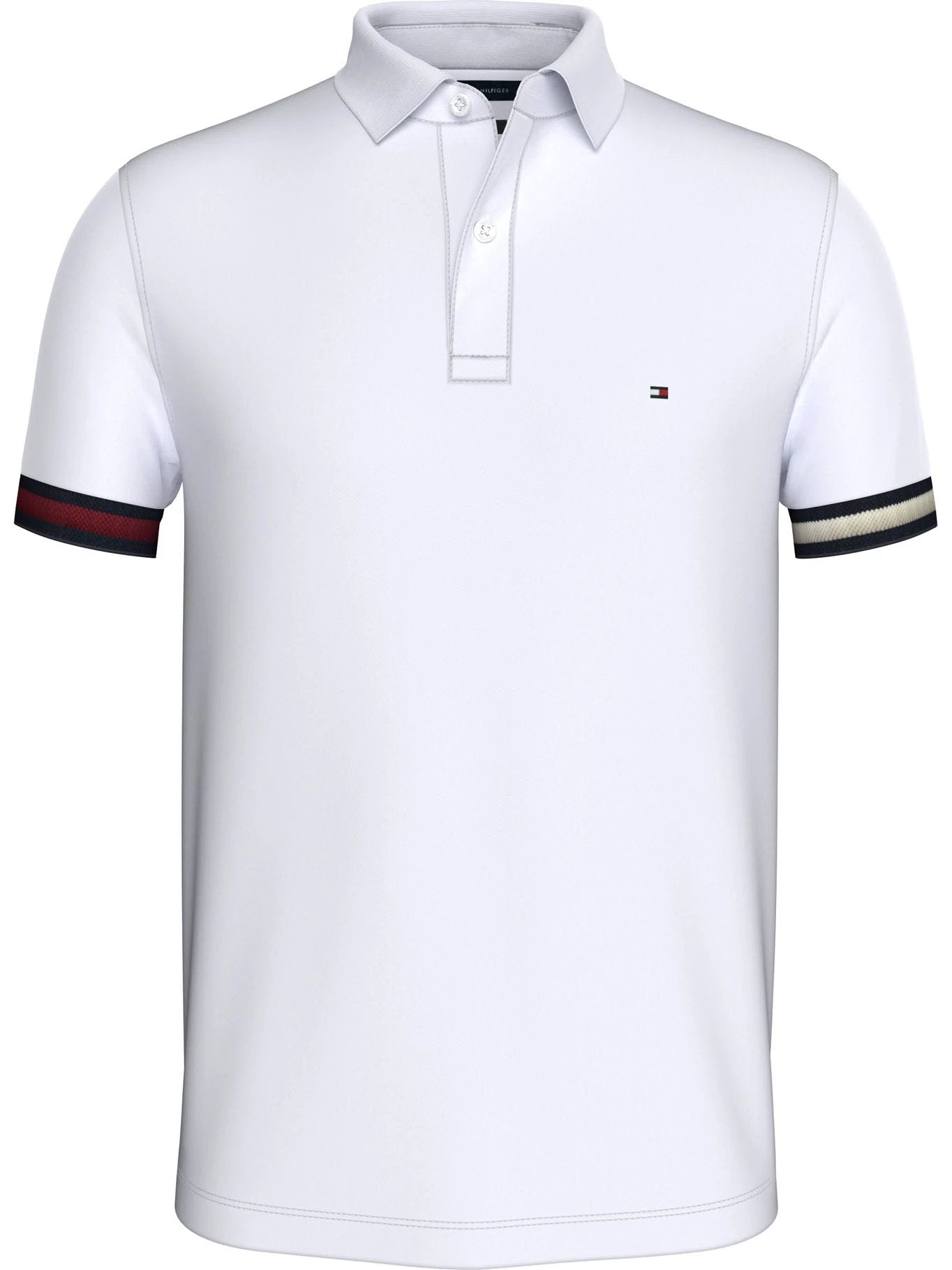 PoloShirt Tommy Hilfiger Mangas Cortas Liso P/ Caballeros by Tommy Hilfiger